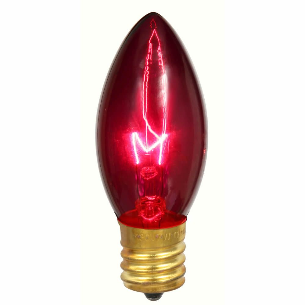 Vickerman C9 Transparent Purple 130V 7W Bulb - V472136