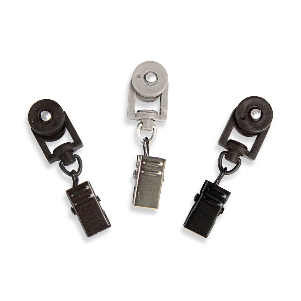 Sliders For Ch Track / Cordless Traverse Rod (Set Of 10) - Black