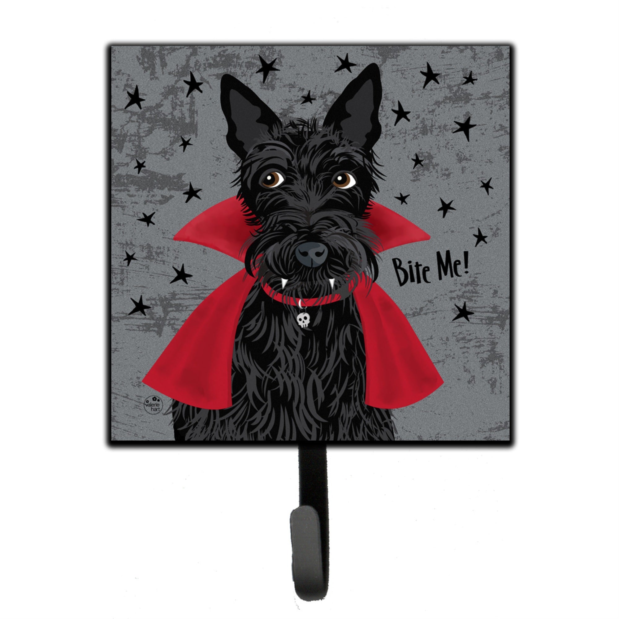 Caroline'S Treasures Halloween Vampire Scottie Leash Or Key Holder, Multicolor