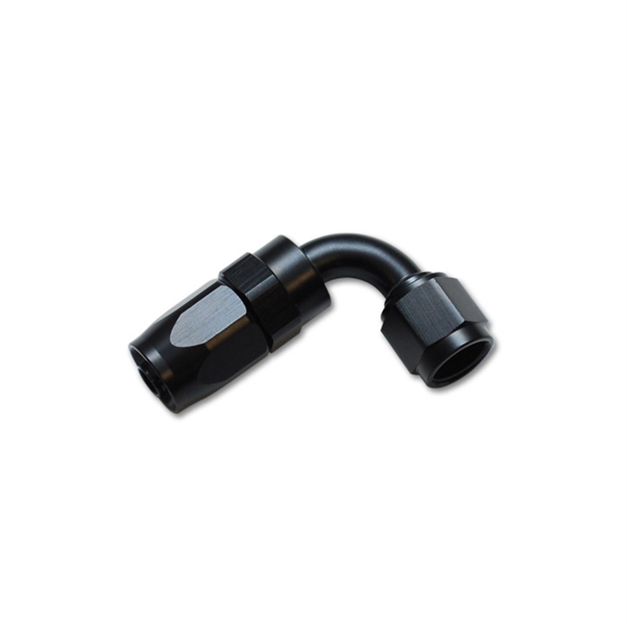 Vibrant (21910) -10An 90 Hose Fitting, Black