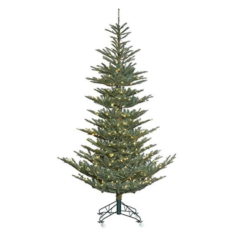 Vickerman 4' x 32″ Alberta Blue Spruce 150LEDWmWht - G160441LED