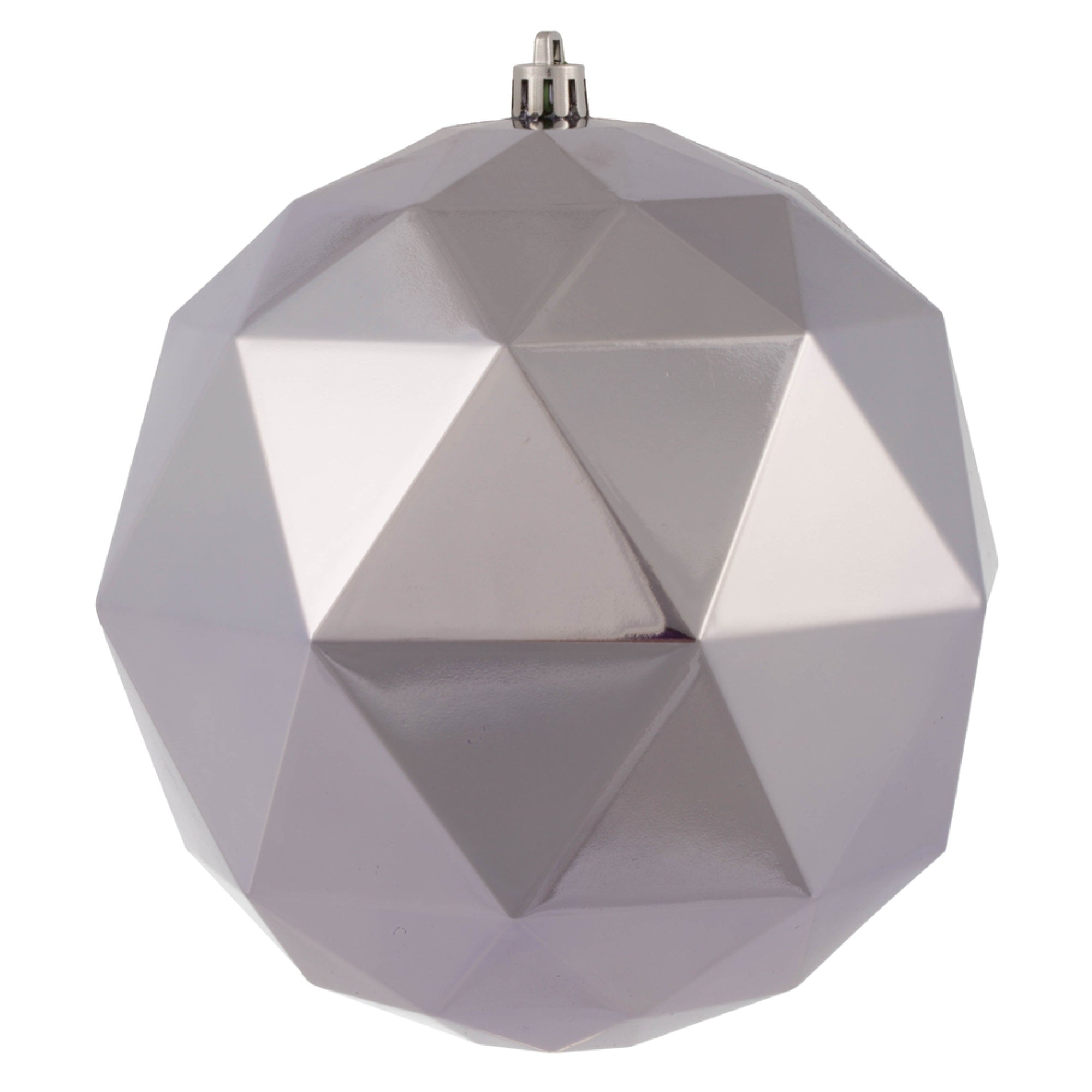 Vickerman 6” Lilac Shiny Geo Ball 4/Bg - M177434DS