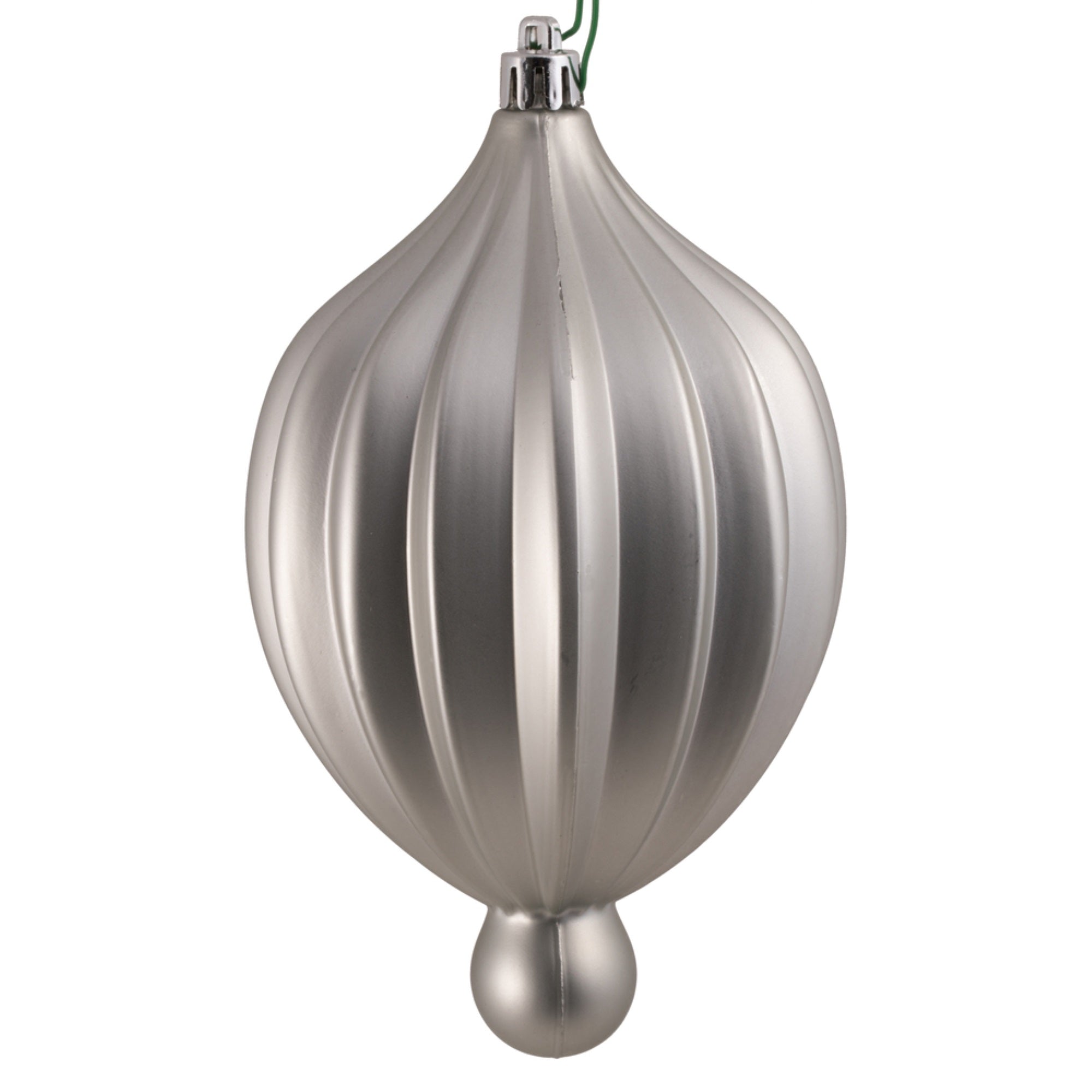 Vickerman 6.3” x 3.5” Limestone Matte Lantern 4/Bg - N174625D