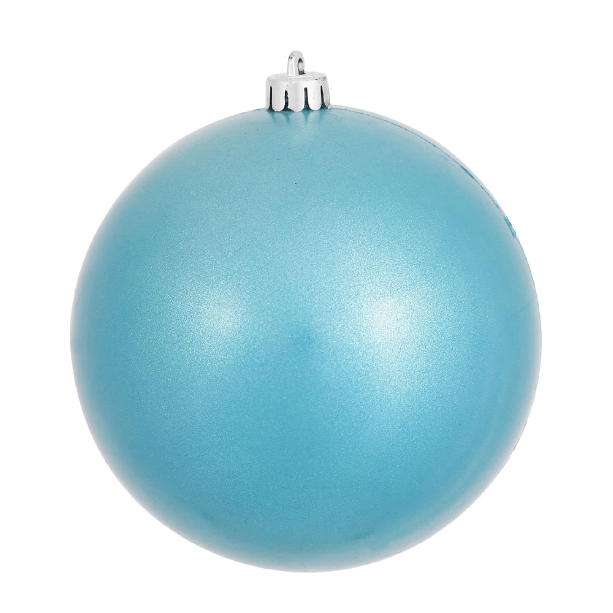 Vickerman 3″ Turquoise Candy Ball UV Drilled 12/Bg - N590812DCV