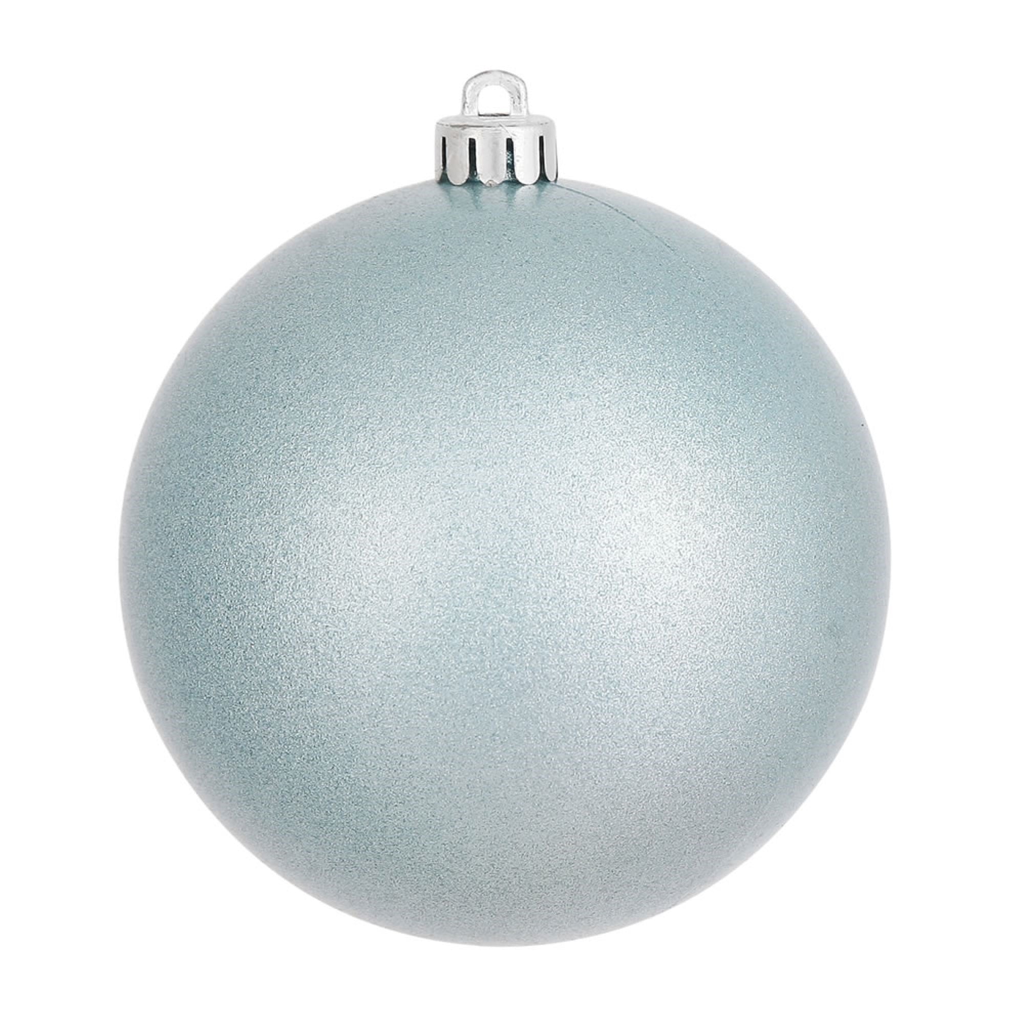 Vickerman 3″ Baby Blue Candy Ball UV Drilled 12/Bg - N590832DCV