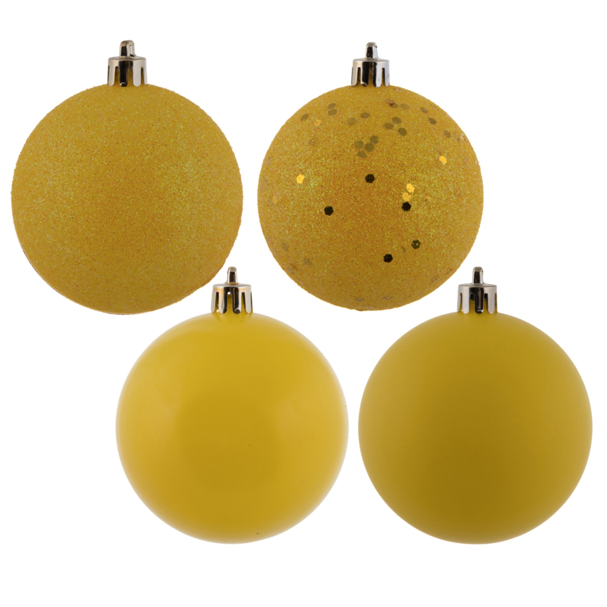 3″ Yellow Ball 4-Finish Asst 16/Bx