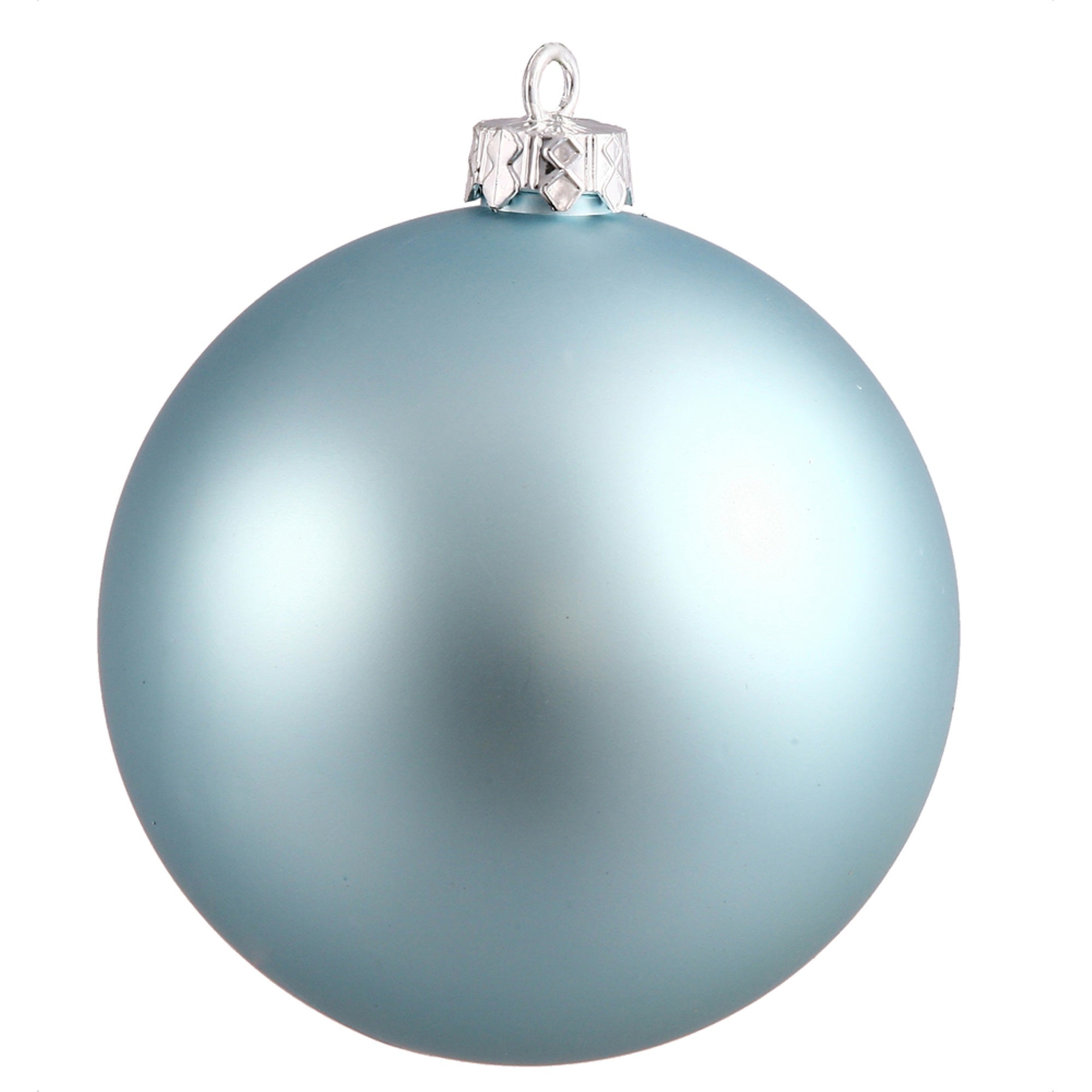 Vickerman 4″ Baby Blue Matte Ball UV Drilled 6/Bag - N591032DMV