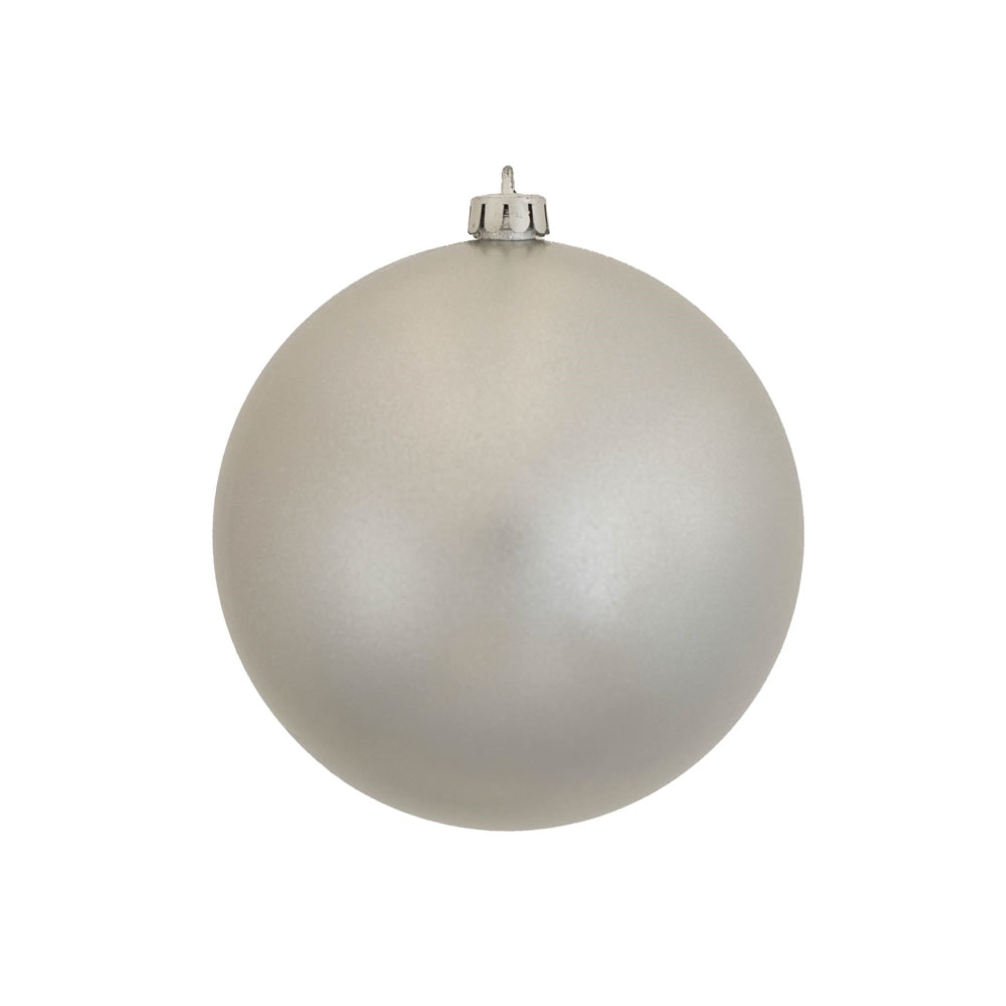 Vickerman 4.75″ Silver Candy Ball UV Drilled 4/Bag - N591207DCV