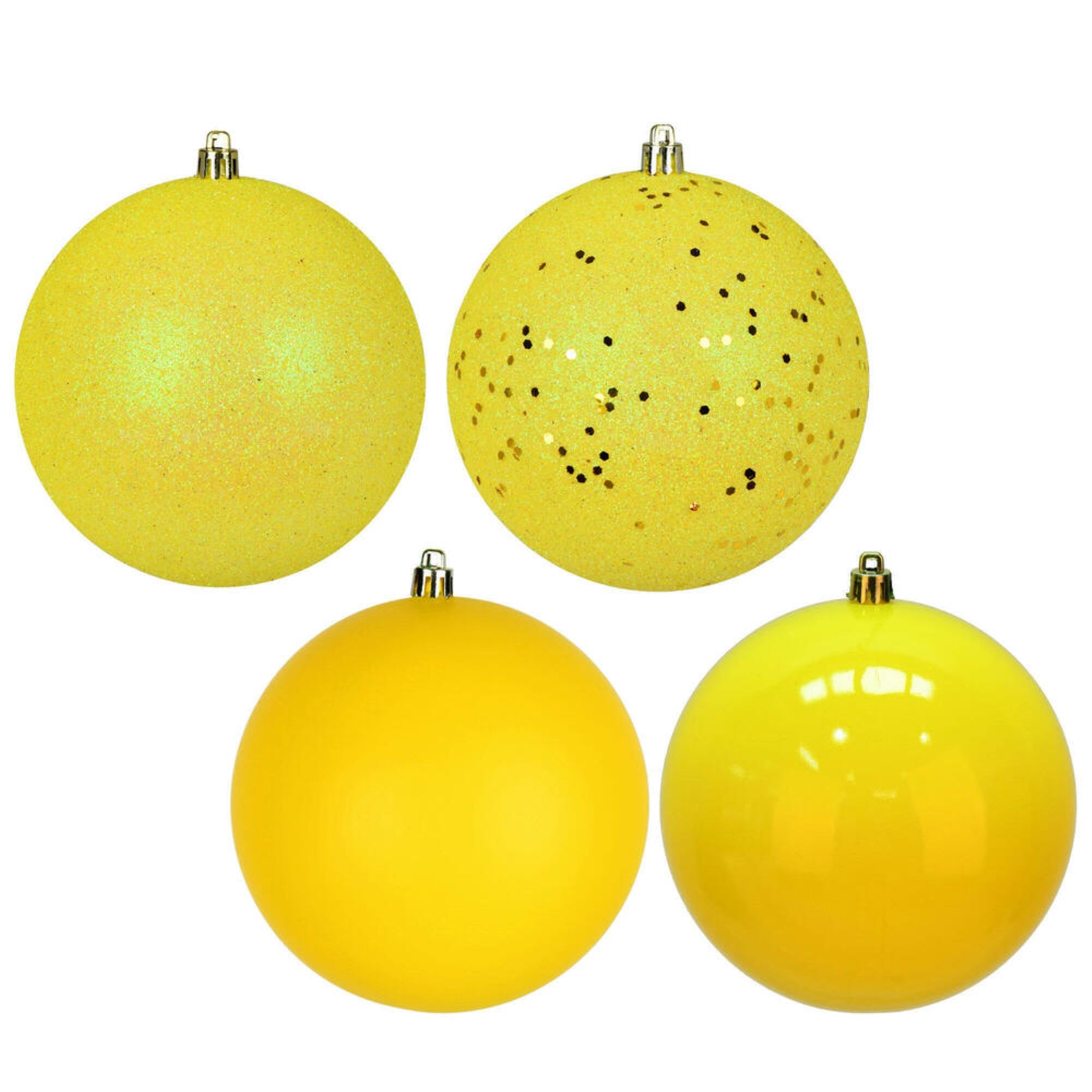 4.75” Yellow Ball 4 Finish Asst 4/Bx