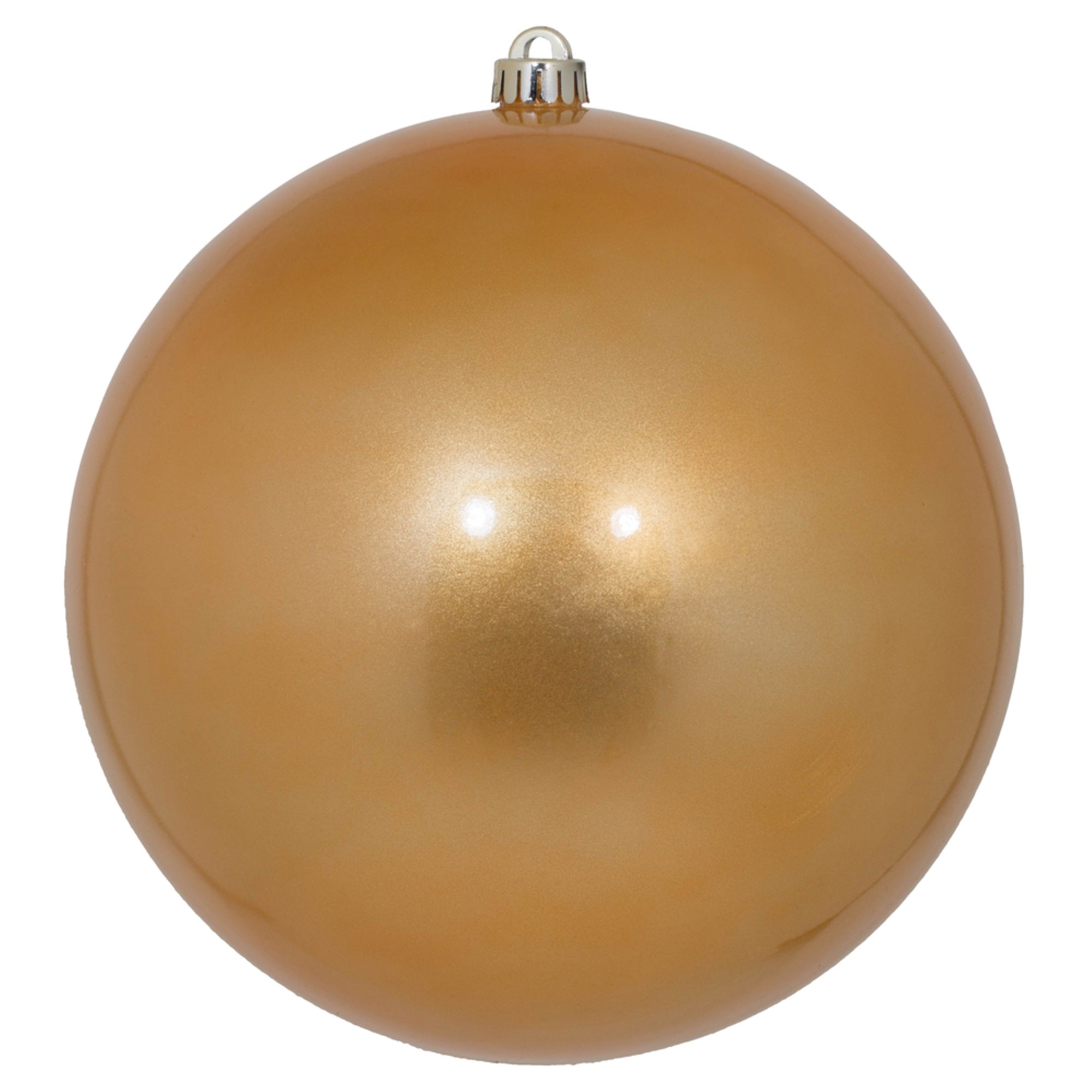 Vickerman 10” Copper/Gold Candy Ball UV Drilled - N592533DCV