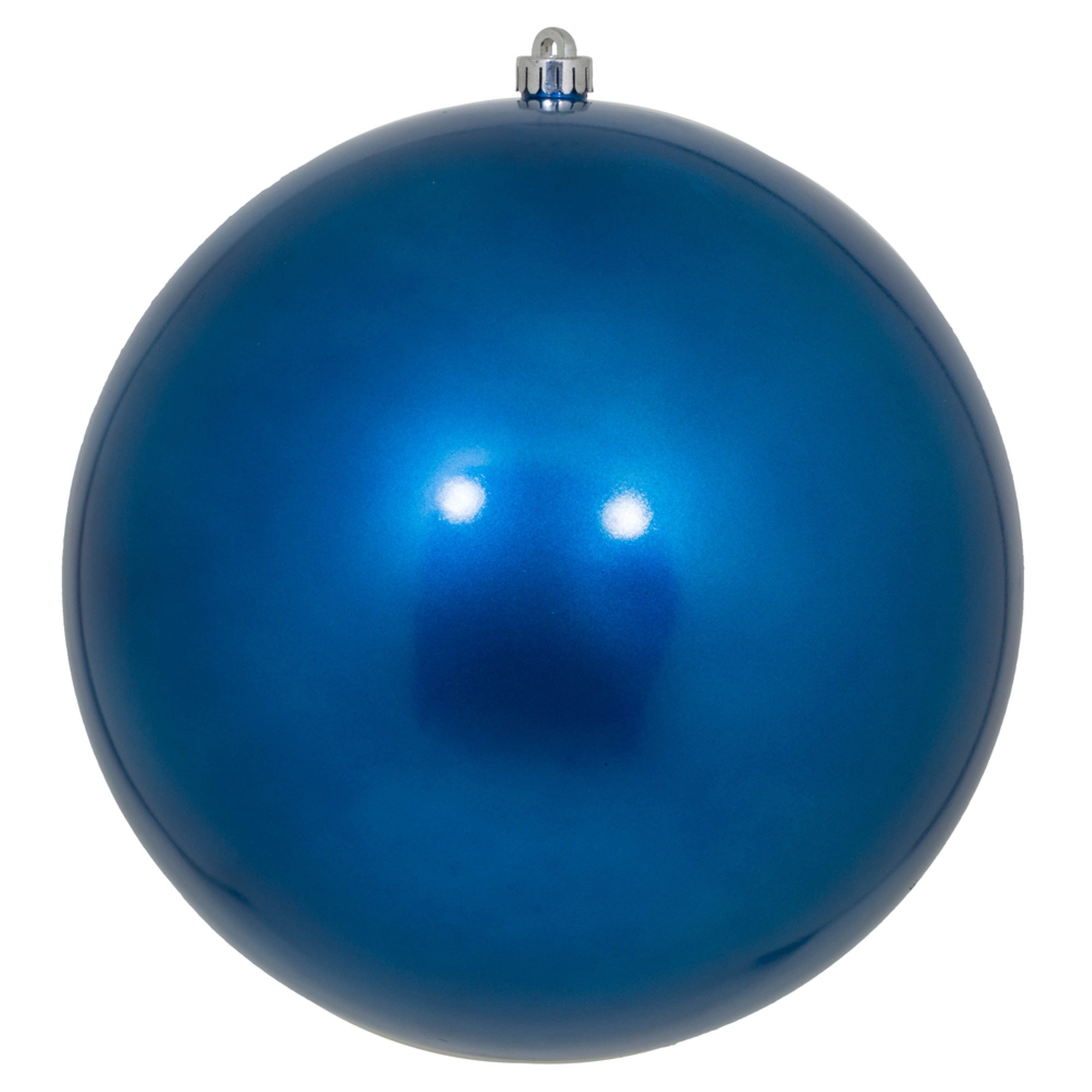 Vickerman 12″ Blue Candy Ball UV Drilled Cap - N593002DCV