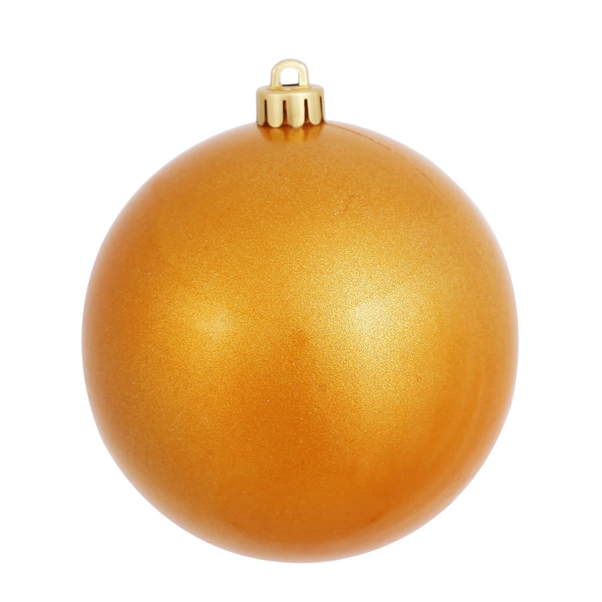 Vickerman 12″ Antiq Gold Candy Ball UV Drilled Cap - N593030DCV