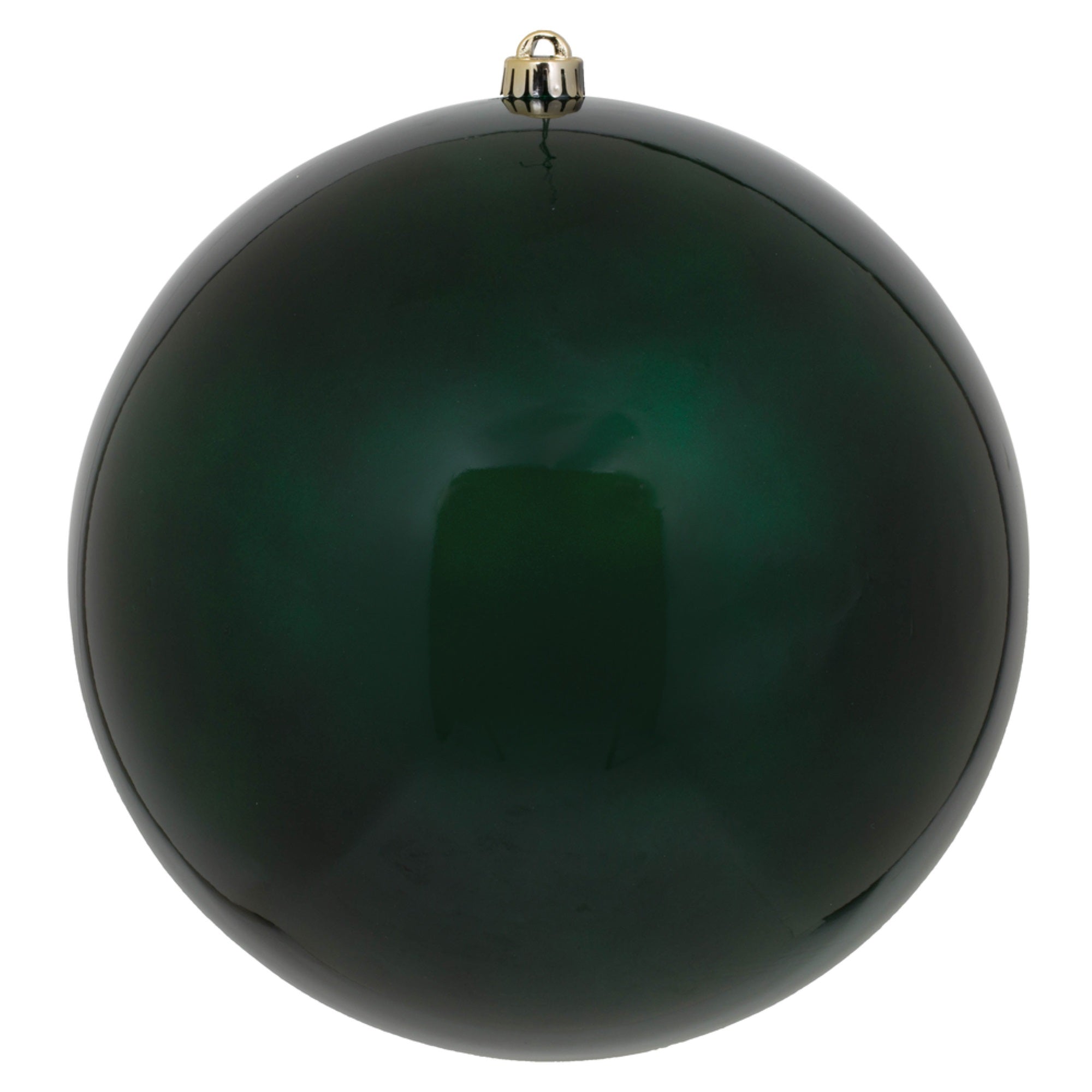 Vickerman 12″ MidntGrn Candy Ball UV Drilled Cap - N593074DCV