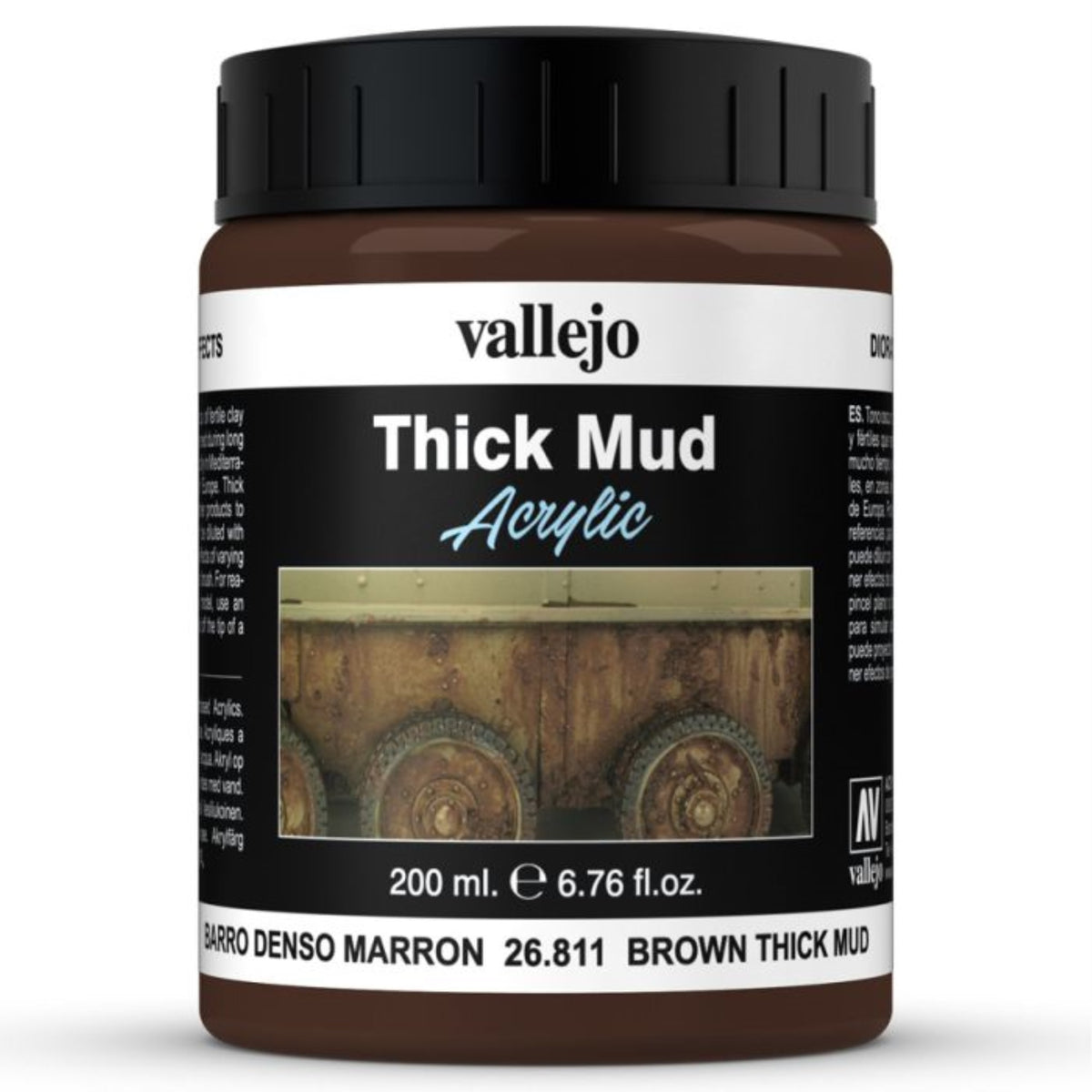 De: Mud: Brown Thick Mud 200Ml