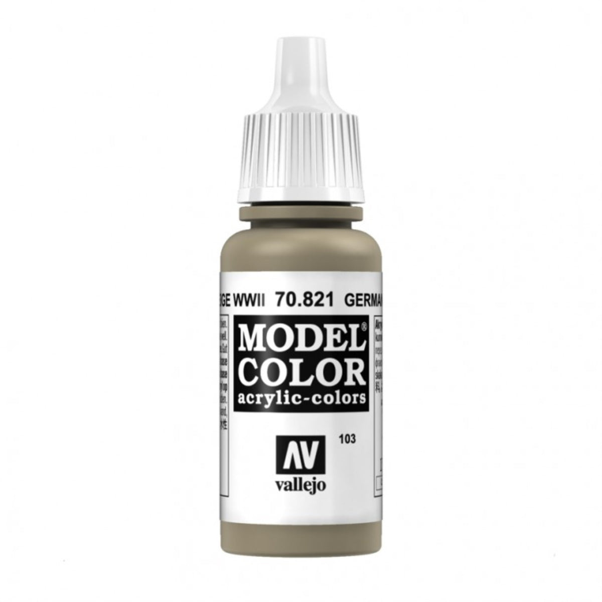 Mc: Matt: German Cam.Beige Wwii (17 Ml.)