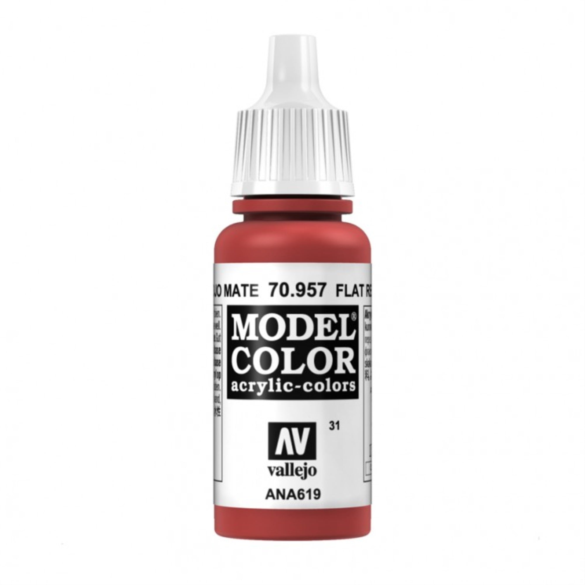 Mc: Matt: Flat Red (17 Ml.)