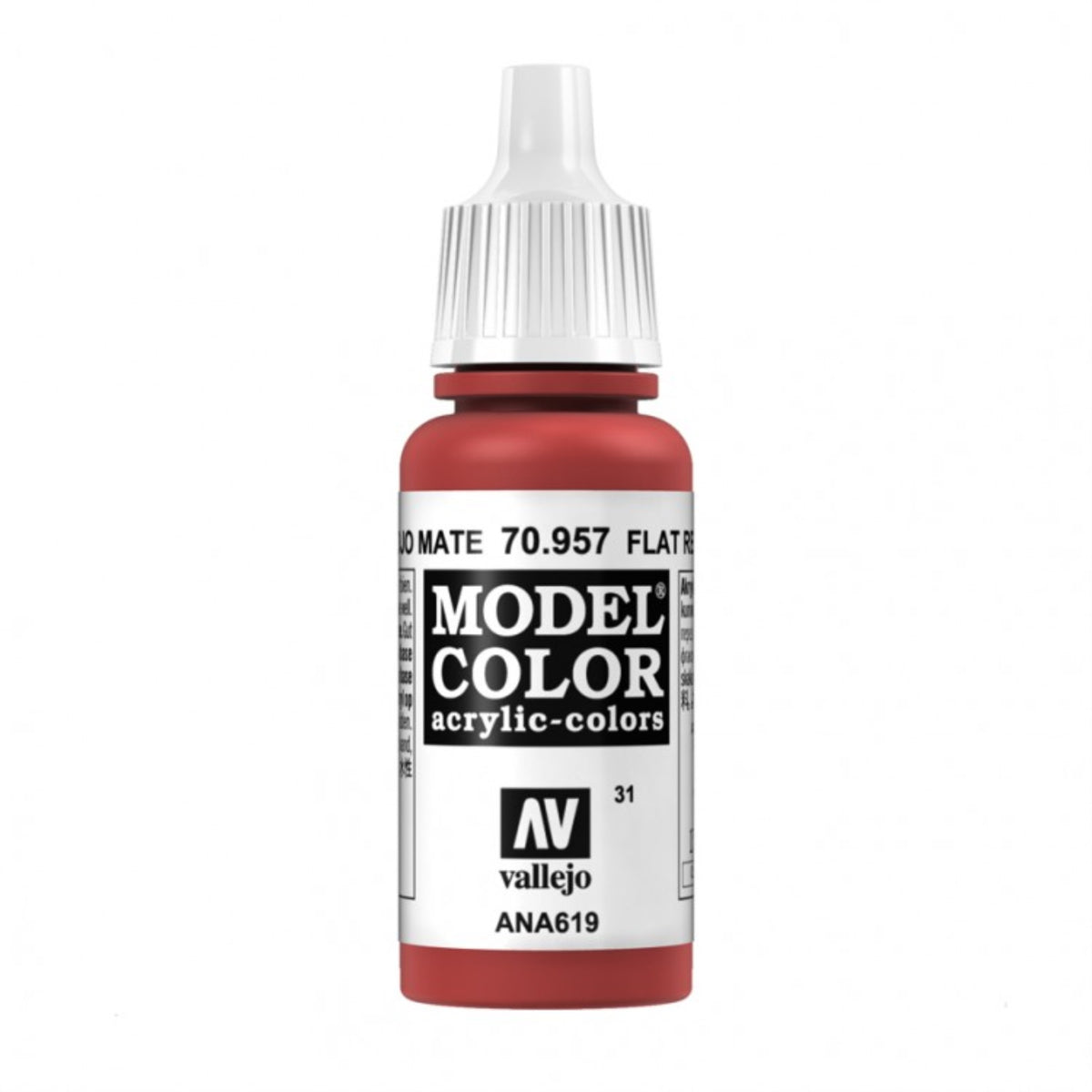 Mc: Matt: Flat Red (17 Ml.)
