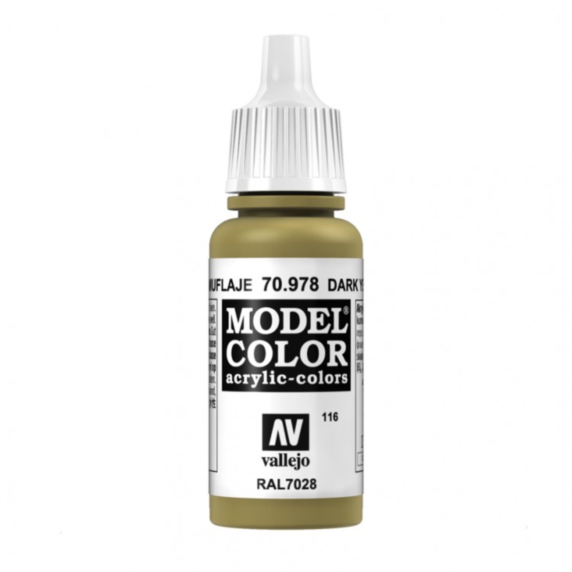 Mc: Matt: Dark Yellow (17 Ml.)