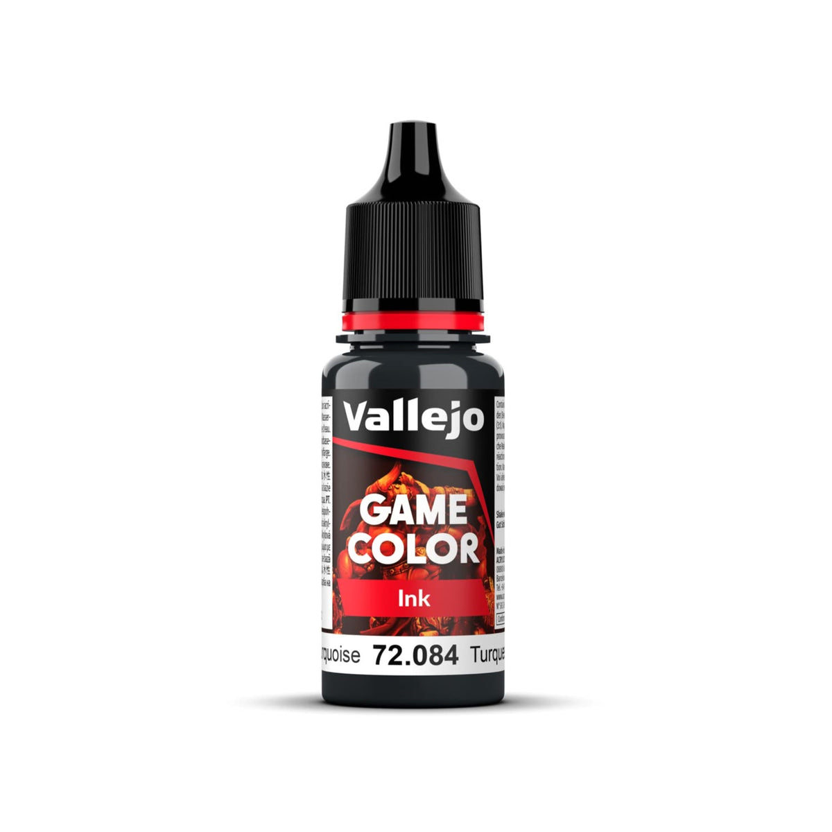 Vallejo Game Color 72084 Dark Turquoise Ink (18Ml)