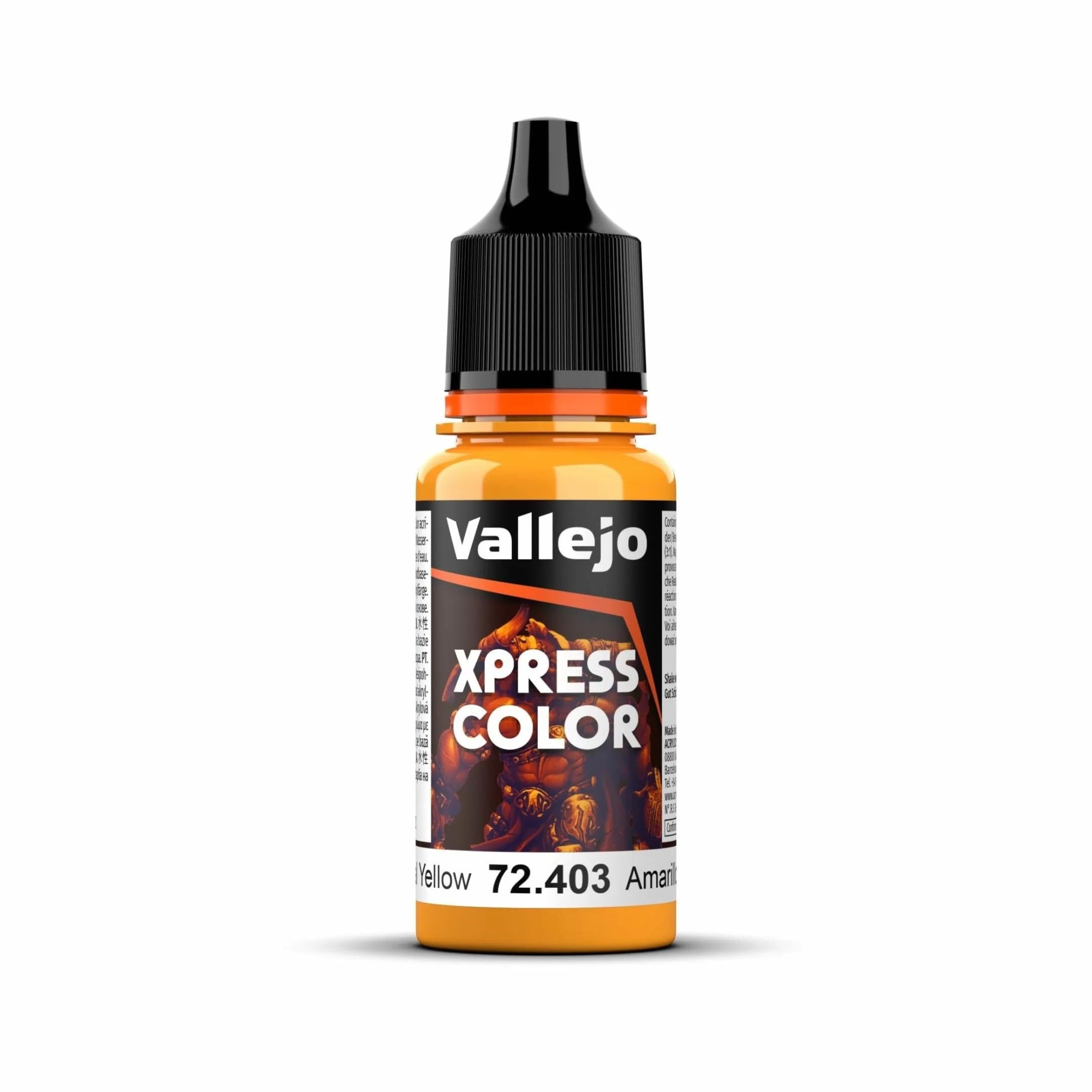 Vallejo Xpress Color, Imperial Yellow, 18Ml