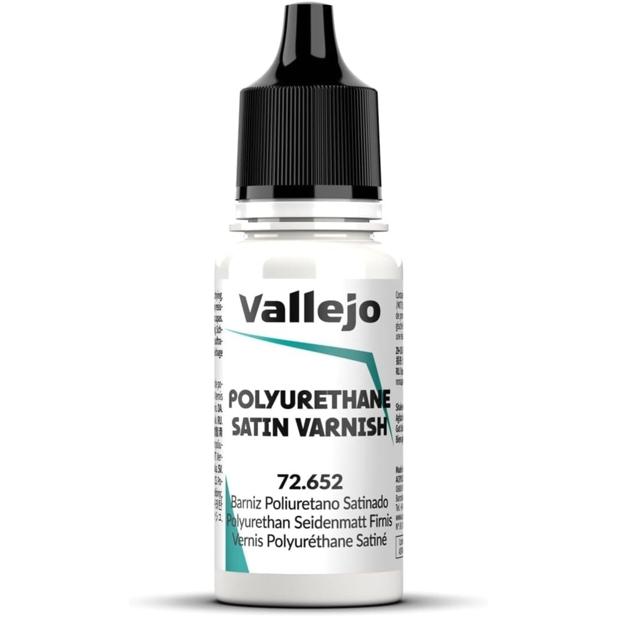 Av Vallejo Val72652 Game Color 18Ml-Polyurethane Satin Varnish Paint Set