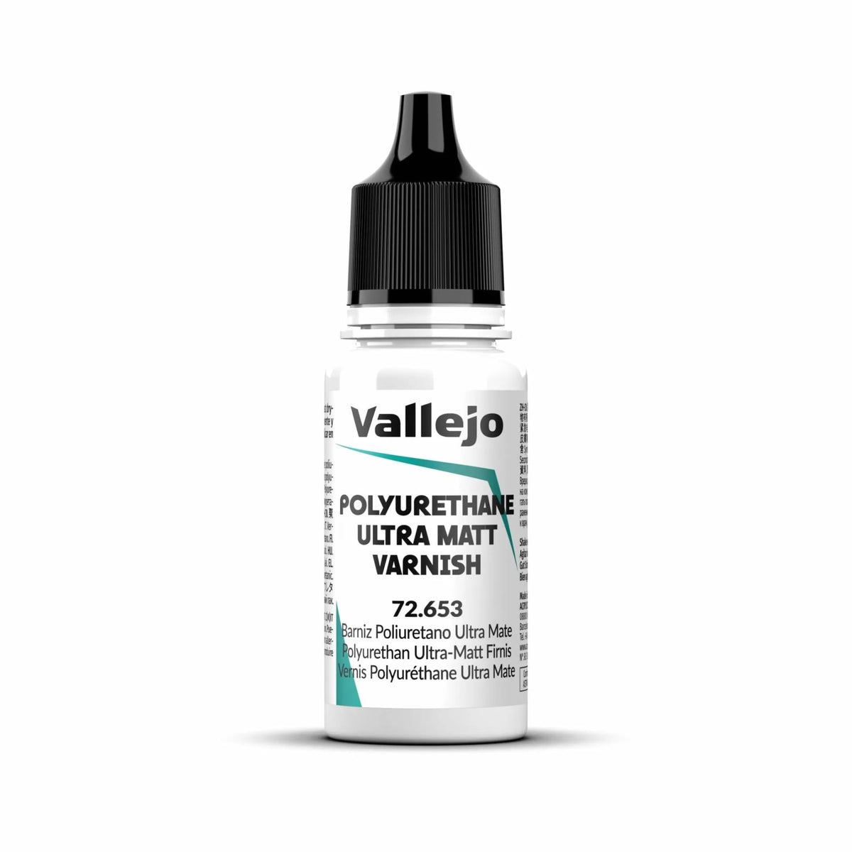 Vallejo 72653 Polyurethane Ultra Matt Varnish (18Ml)