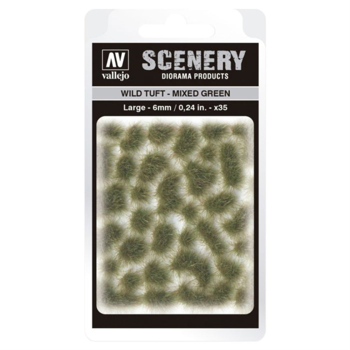 Scenery: Wild Tuft: Mixed Green: Large