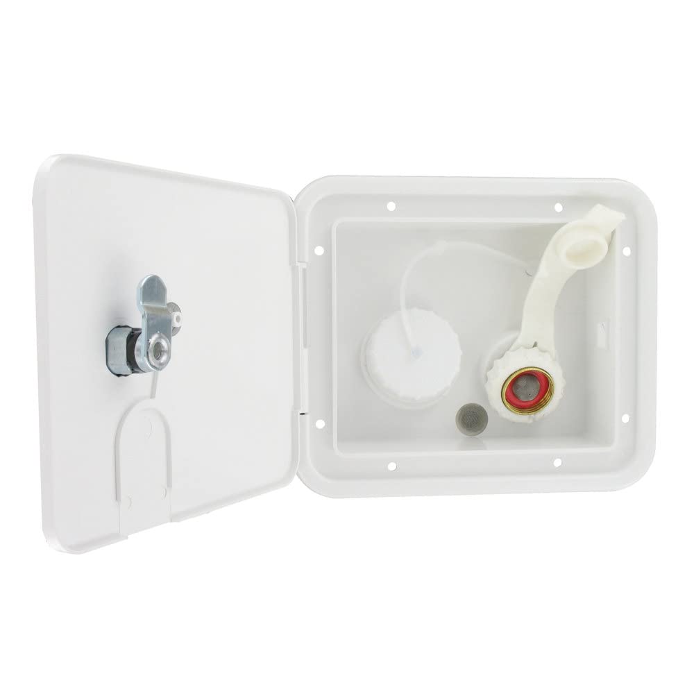 Gravity/Brass City Water Inlet Hatch White Carded