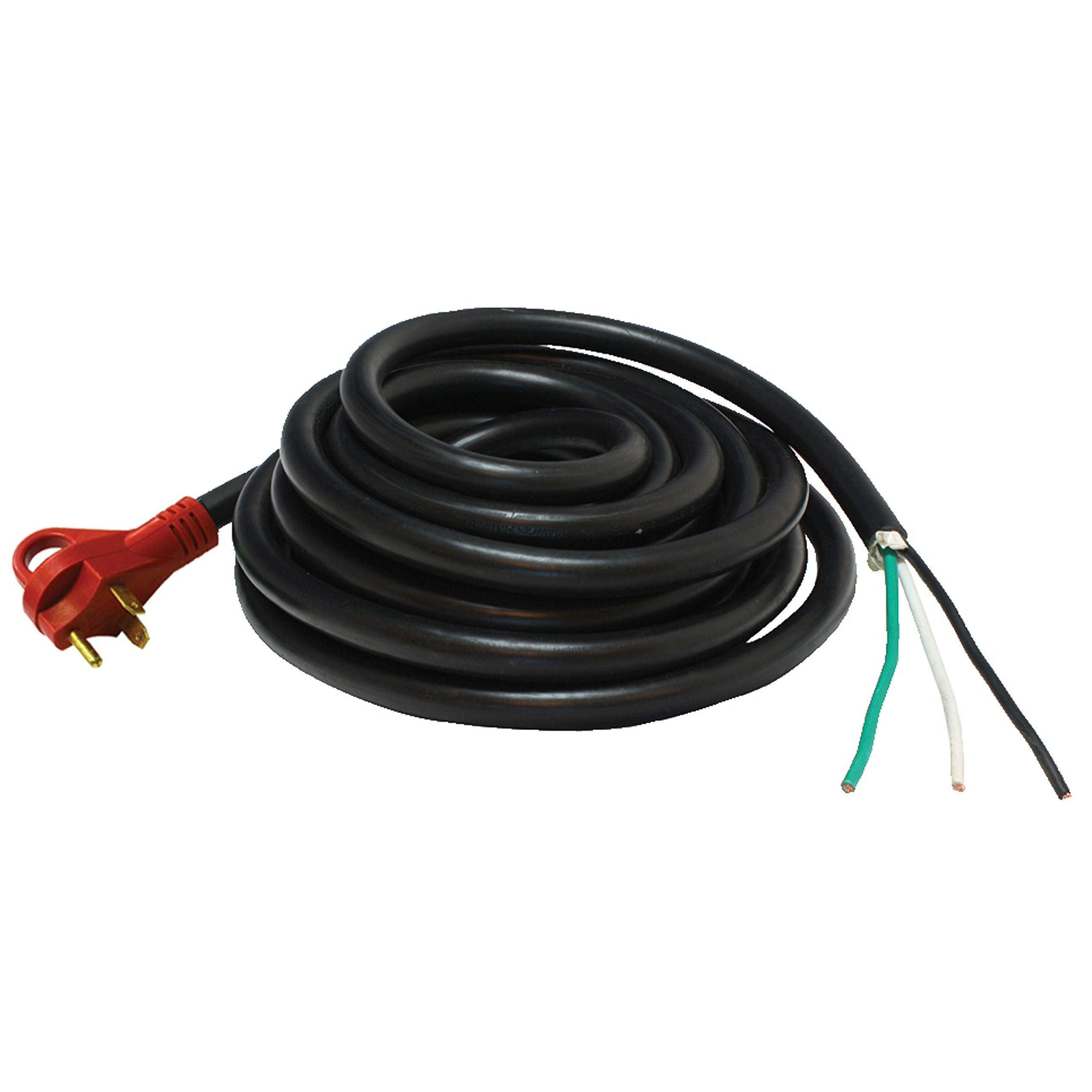 30Amp Rv Nondetachable Power Cord 25Ft