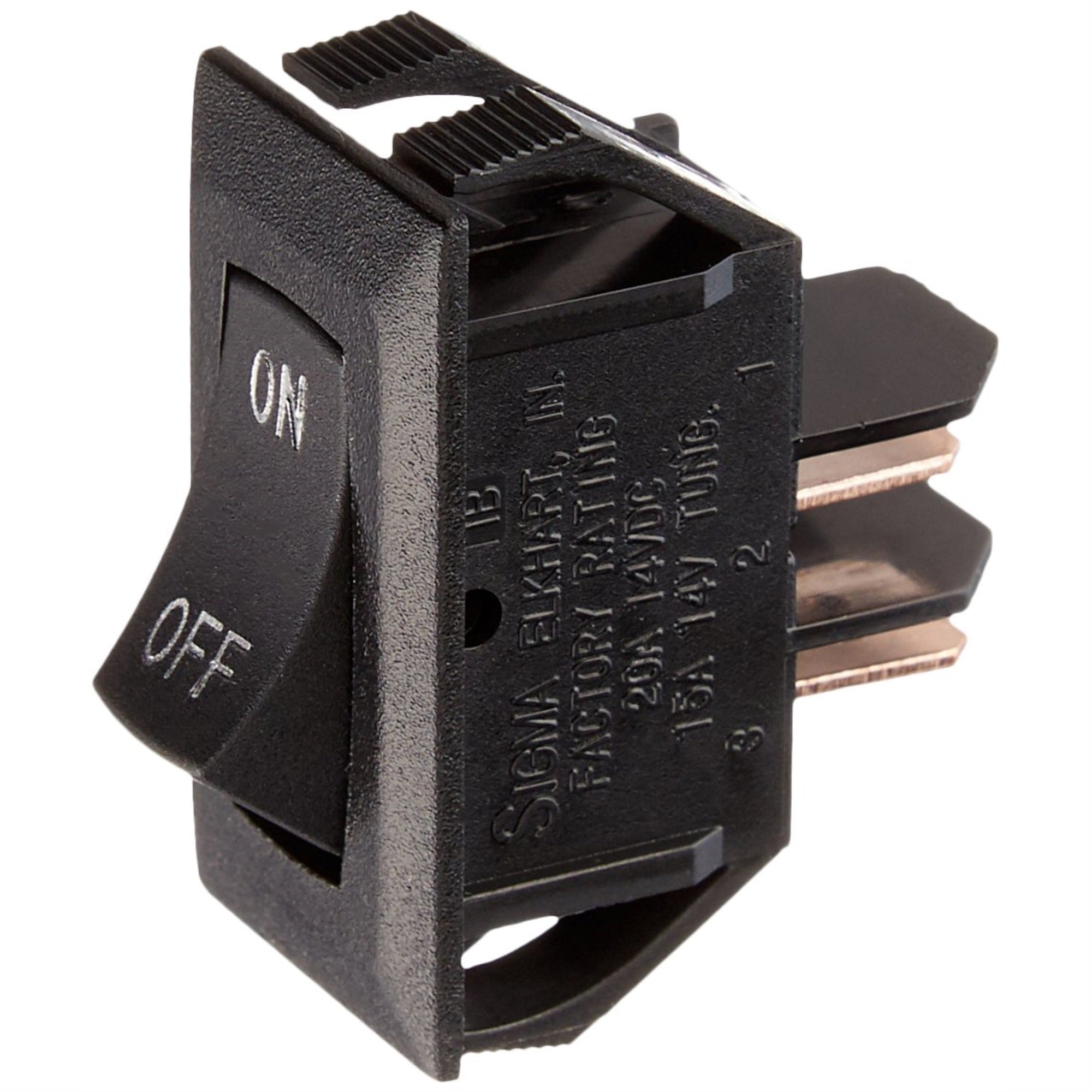 Valterra Diamond Group B118U315Sc Black 12V On/Off Switch