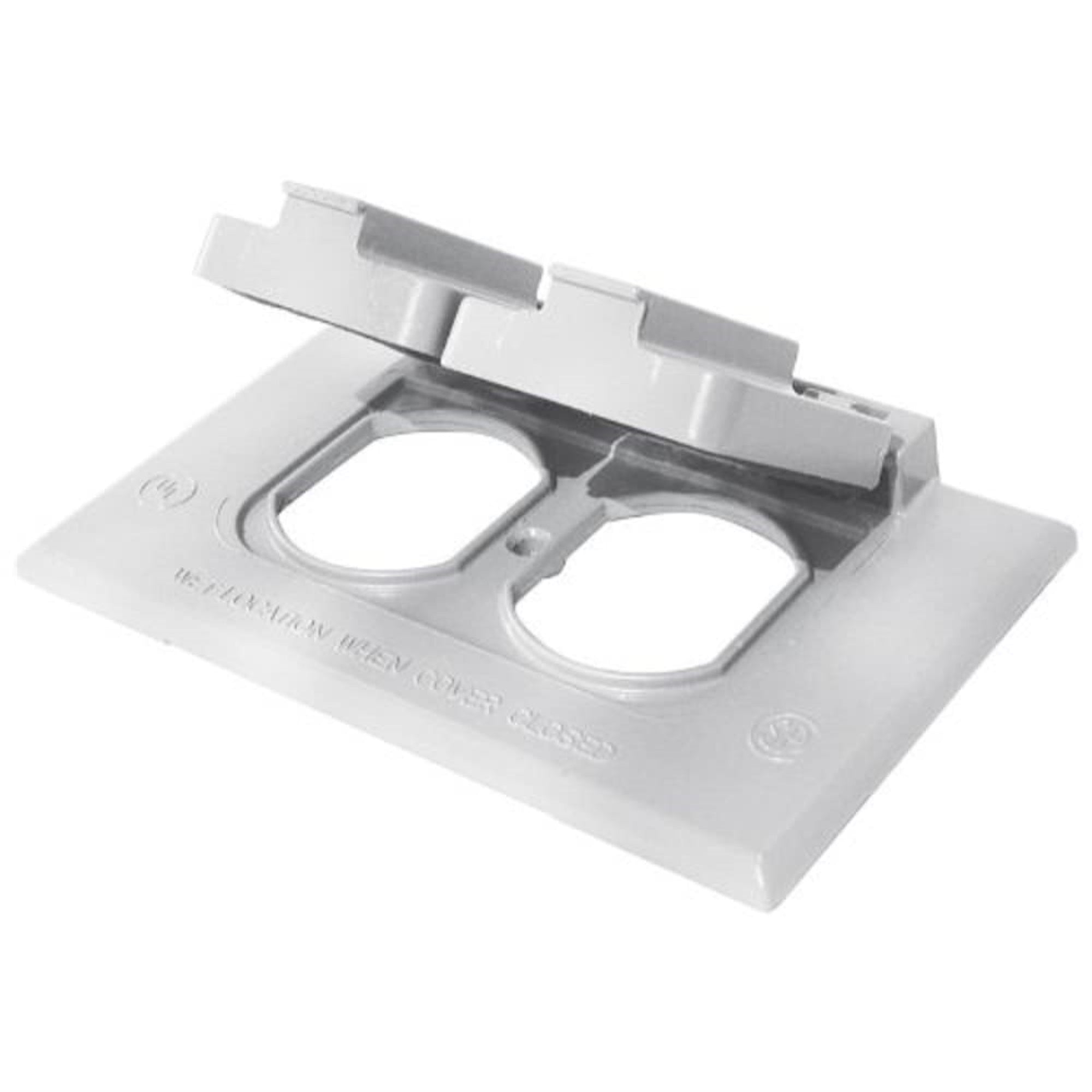 Valterra Diamond Group 52499 White White Standard Weather Proof Cover Receptacle