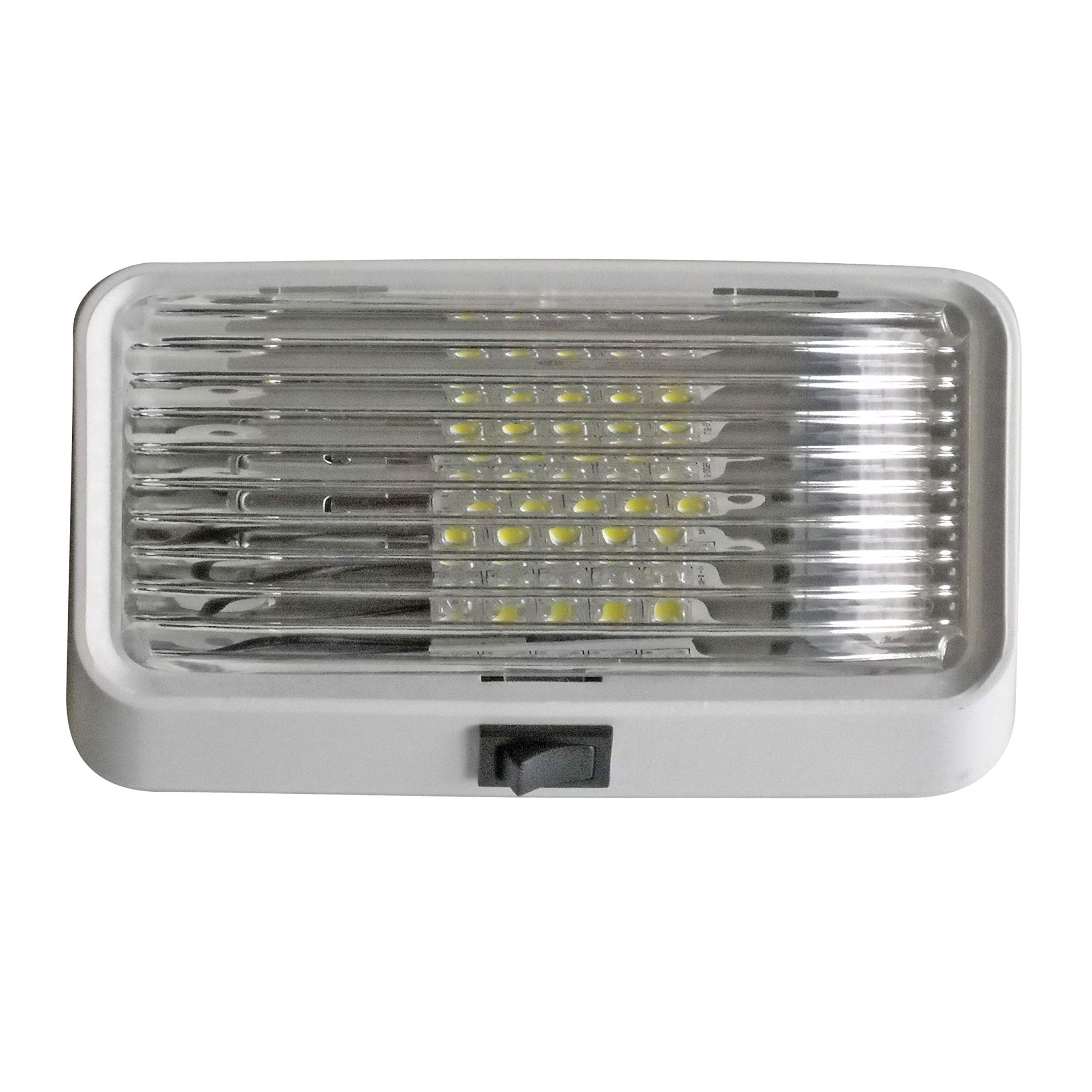 Valterra Diamond Group 52723 Clear Led Porch Light With On/Off Switch