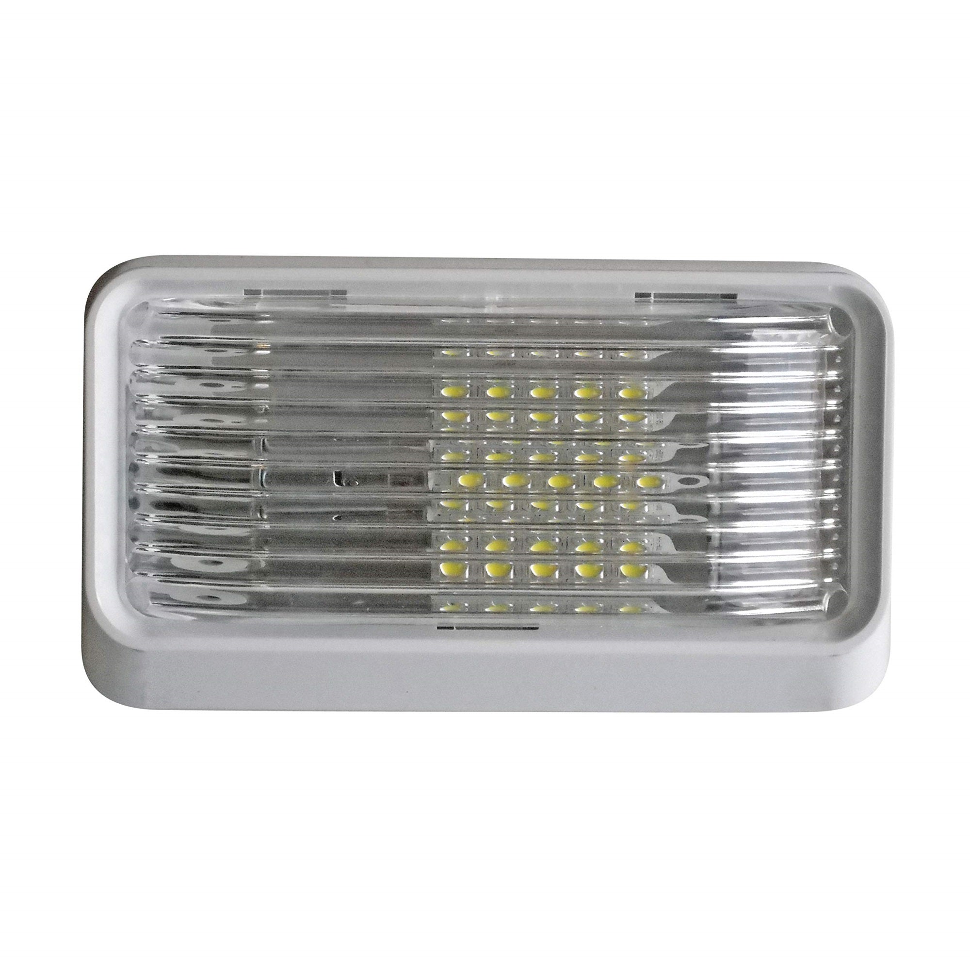 Diamond Group 52724 Led Porch Light With Clear Lens