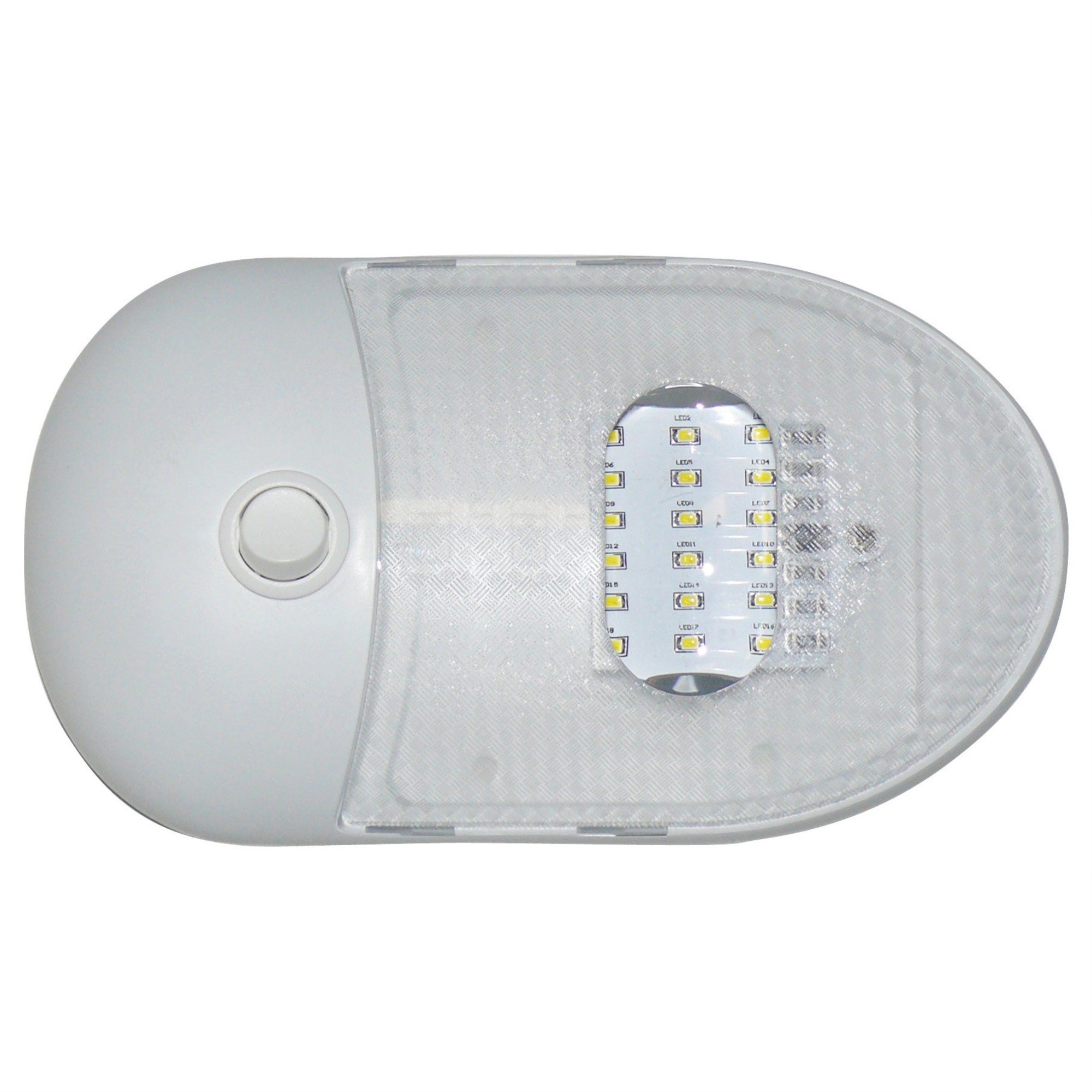 Diamond Group 65429-Ww Warm White Slim Line Single Led Dome Light
