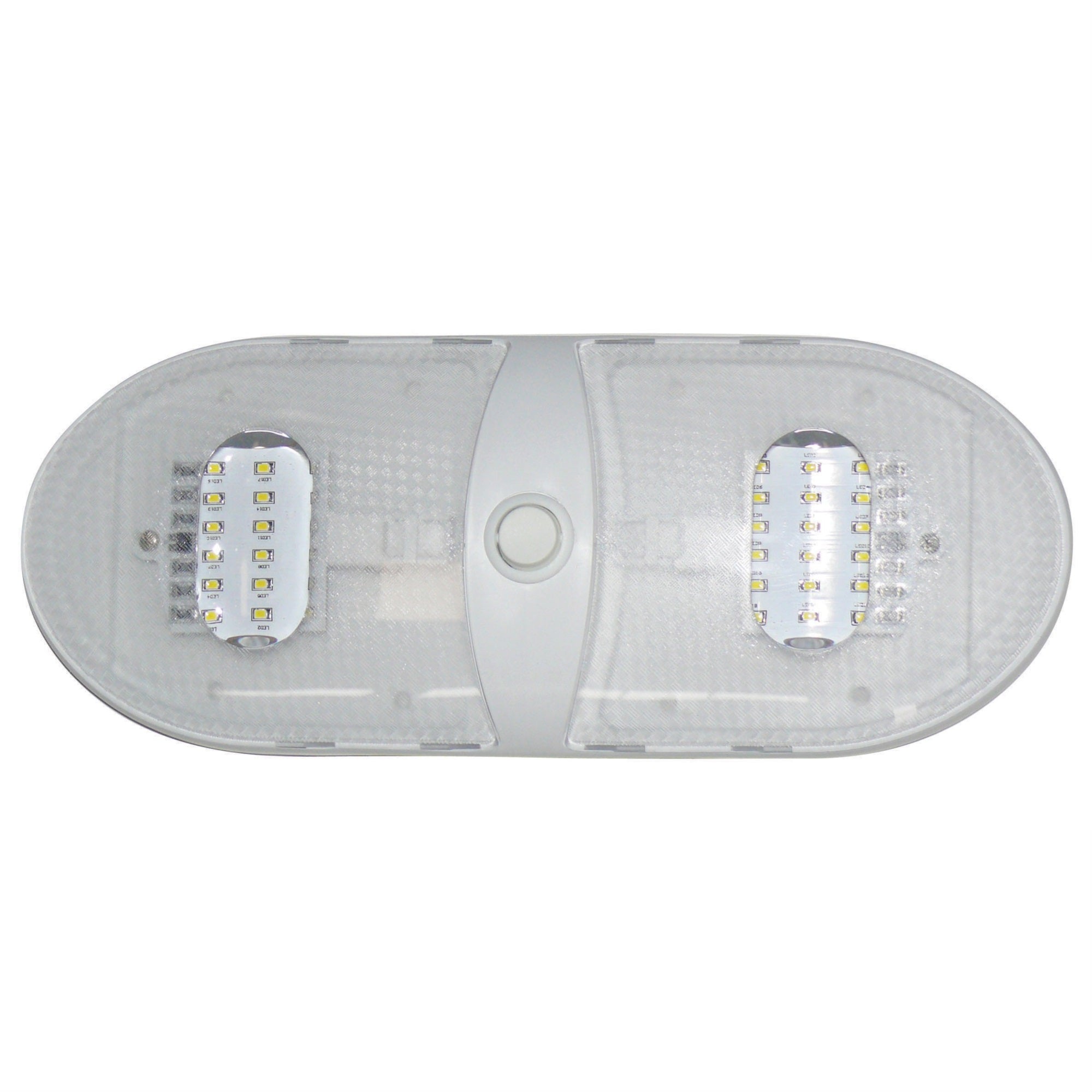 Valterra Diamond Group 65430 Slim Line Double Led Dome Light
