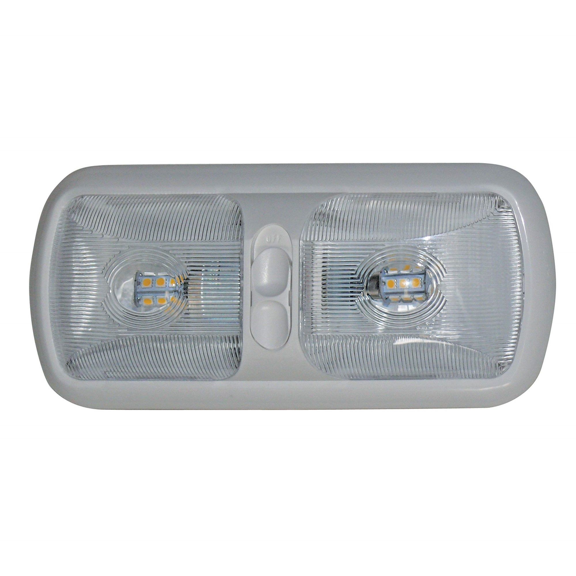 Diamond Group By Valterra Products Dg72406Vp Eurostyle Double Dome Led Light, Bright White, Standard