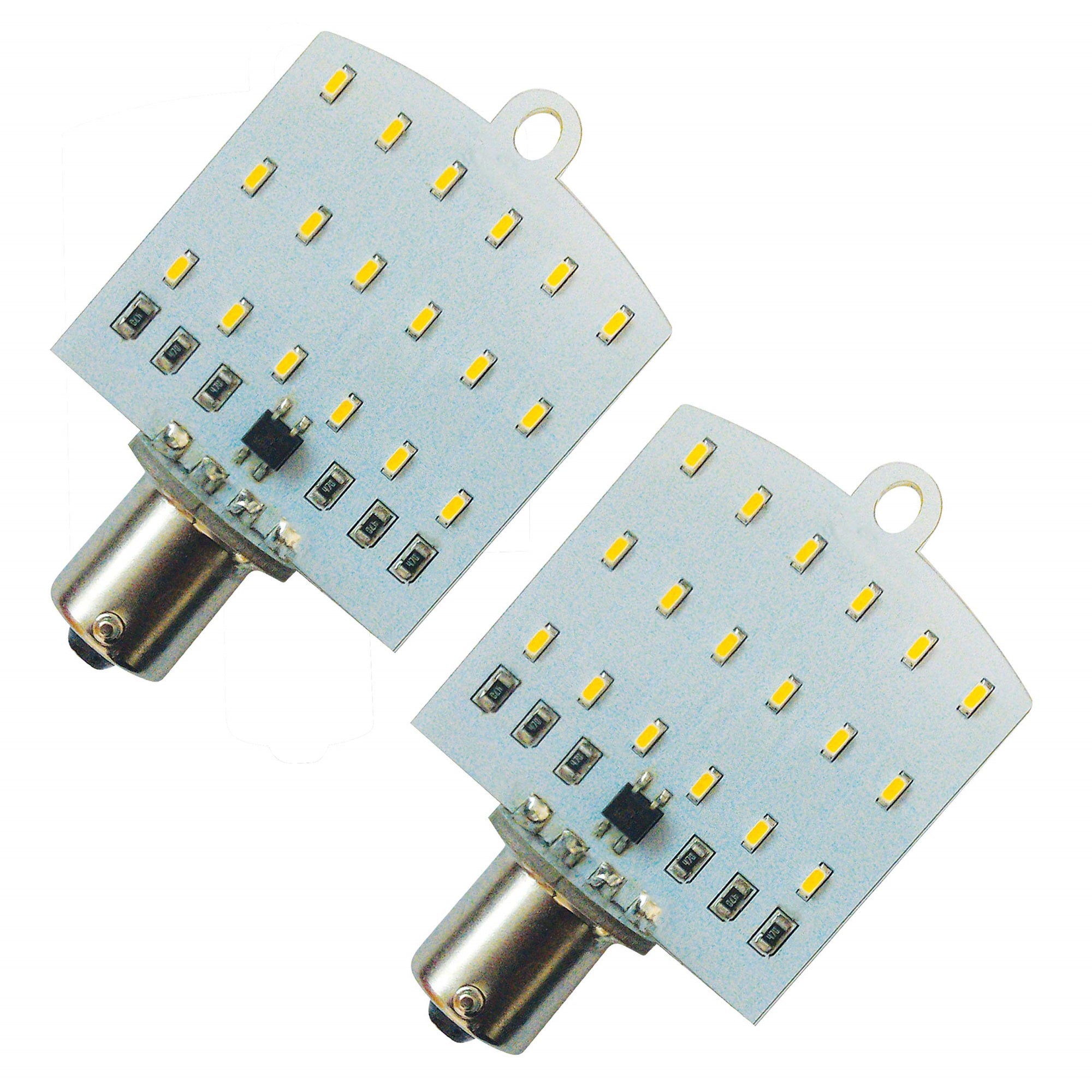 Diamond Group By Valterra Products Group By Valterra 1141 And 1156 Led Replacement Flat Bulb, Fully Dimmable, 180Lum, 5500K, 0.12A, 20W (2 Pack) - Dg72532Vp