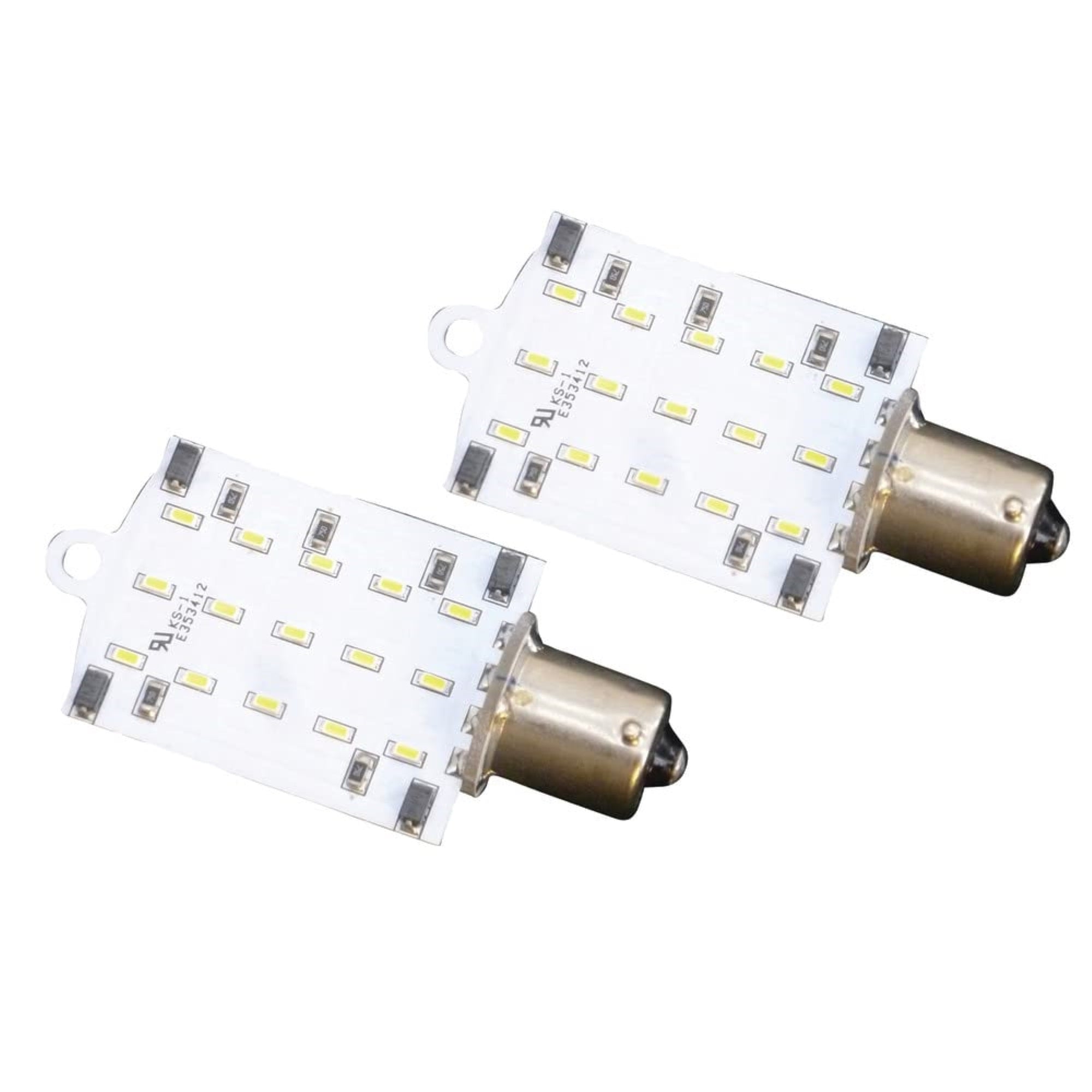 Valterra Diamond Group 1141 And 1156 Led Replacement Flat Bulb, Fully Dimmable, 165Lum, 3500K, 0.08A, 15W (2 Pack) - Dg726021Vp, Warm White