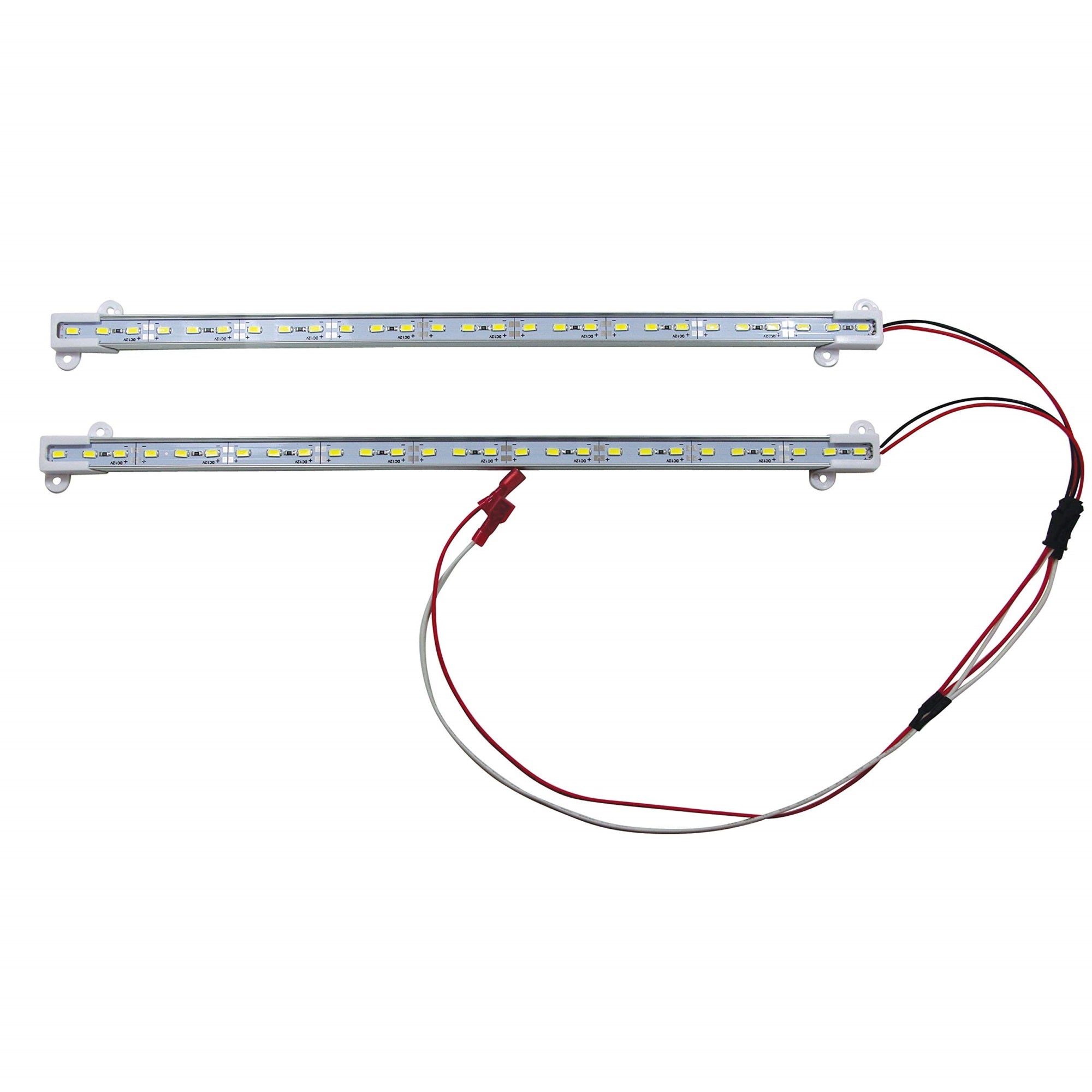 Valterra Diamond Group Products Group Led Flourescent Replacement Kit (18' - 24' Fixtures With T8 Wiring Harness, High Output, 1400Lum, 5500K (2 Pack) - Dg75102Vp,Bright White