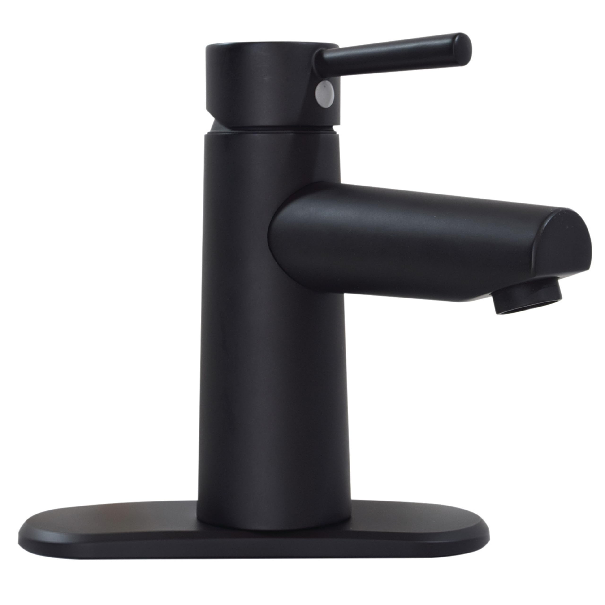 Premium Single Handle Vessel Lavatory Faucet Matte Black