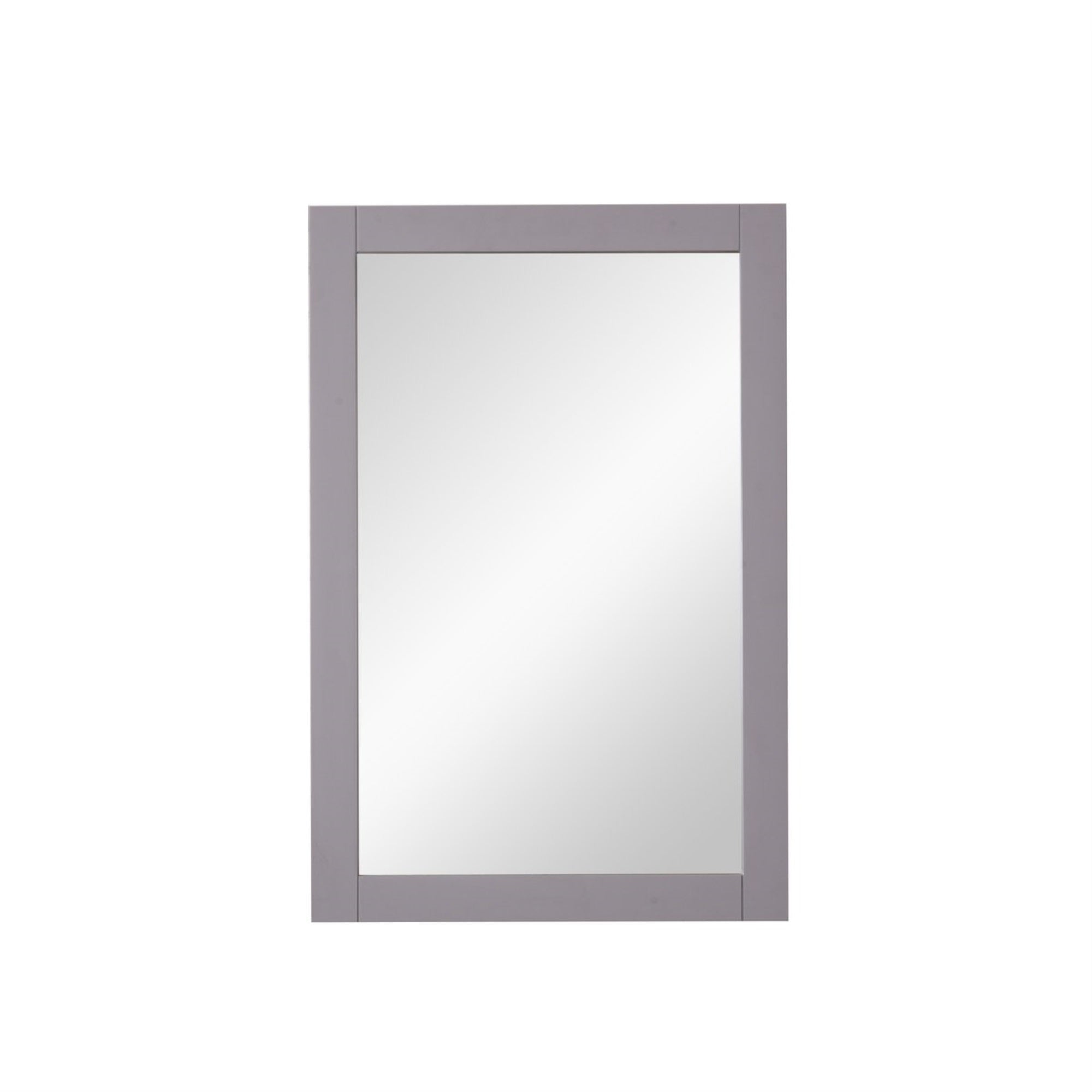 Saturn 22 In. Contemporary  Mirror In Light Grey