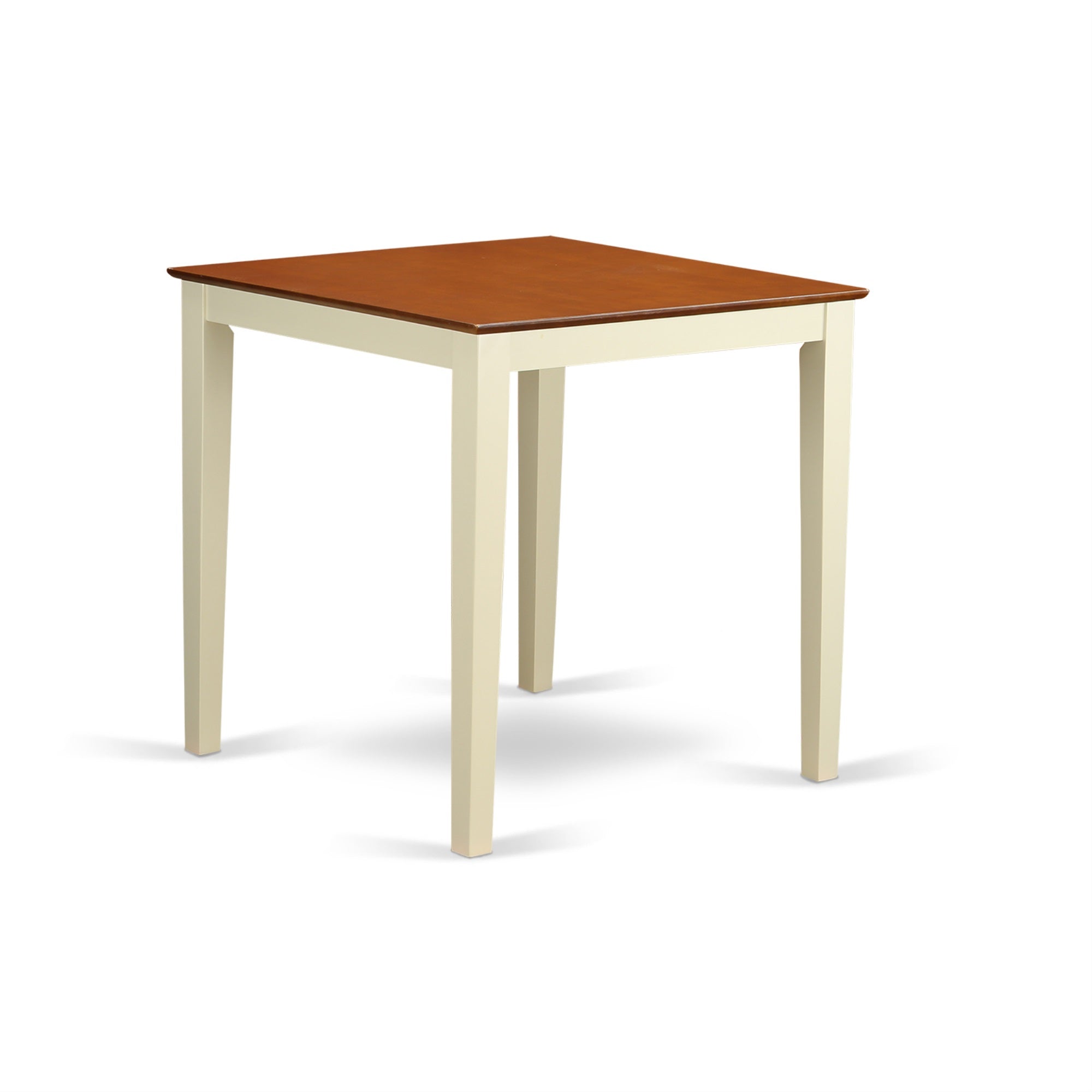 Stylish Vnke5-Whi-W 5 Pc Pub Table Set - High Table & 4 Bar Stools , Asian Hardwood , Durable & Cost-Effective , Perfect For Dining Room Or Kitchen'