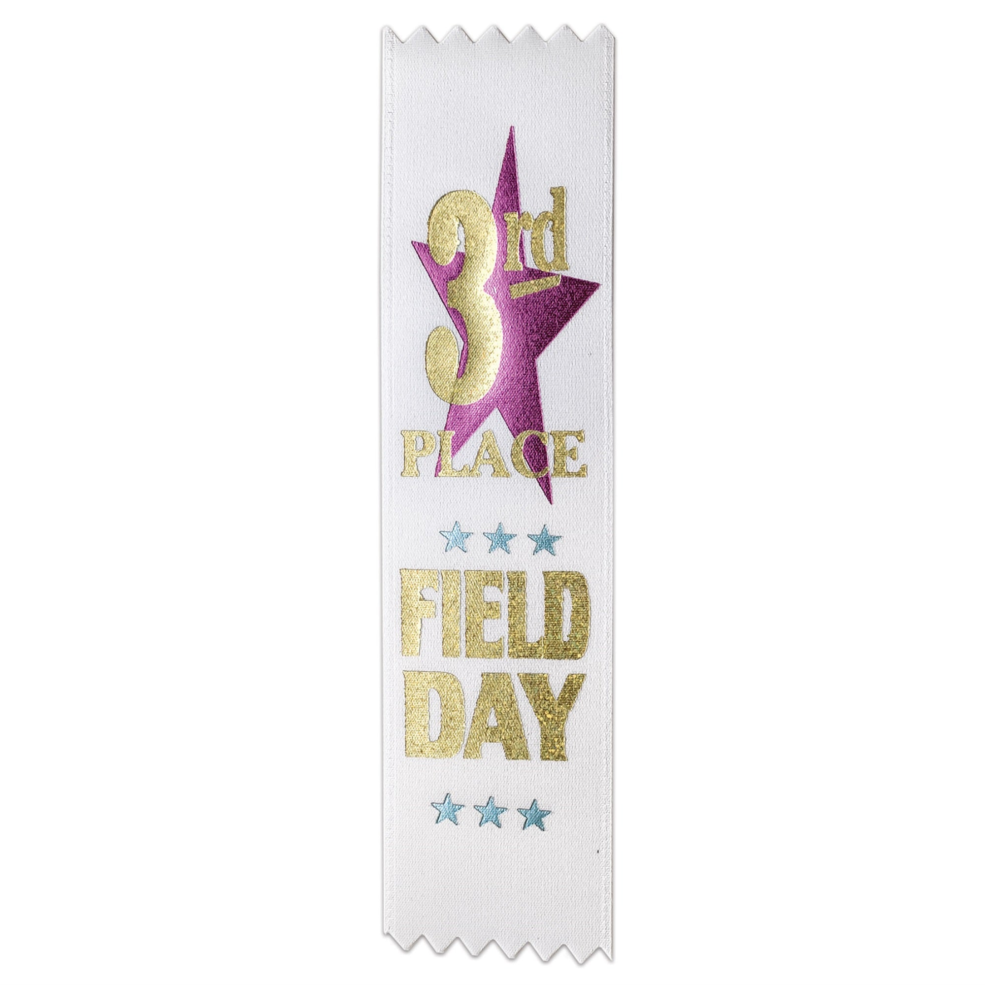 Field Day 3Rd Place Value Pack Ribbons, (Pack Of 3)