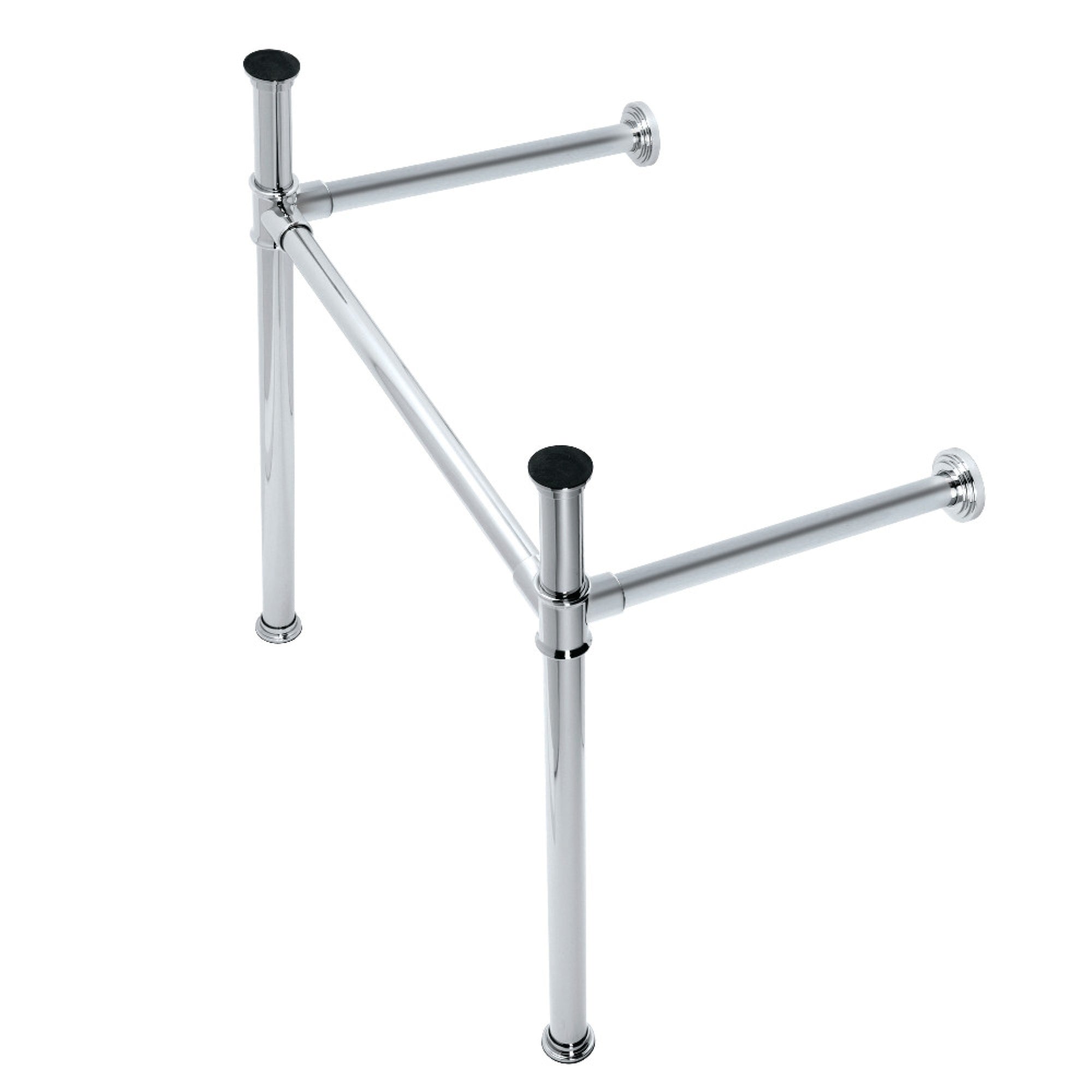 Kingston Brass Vpb33081 Imperial Stainless Steel Console Sink Leg, Polished Chrome