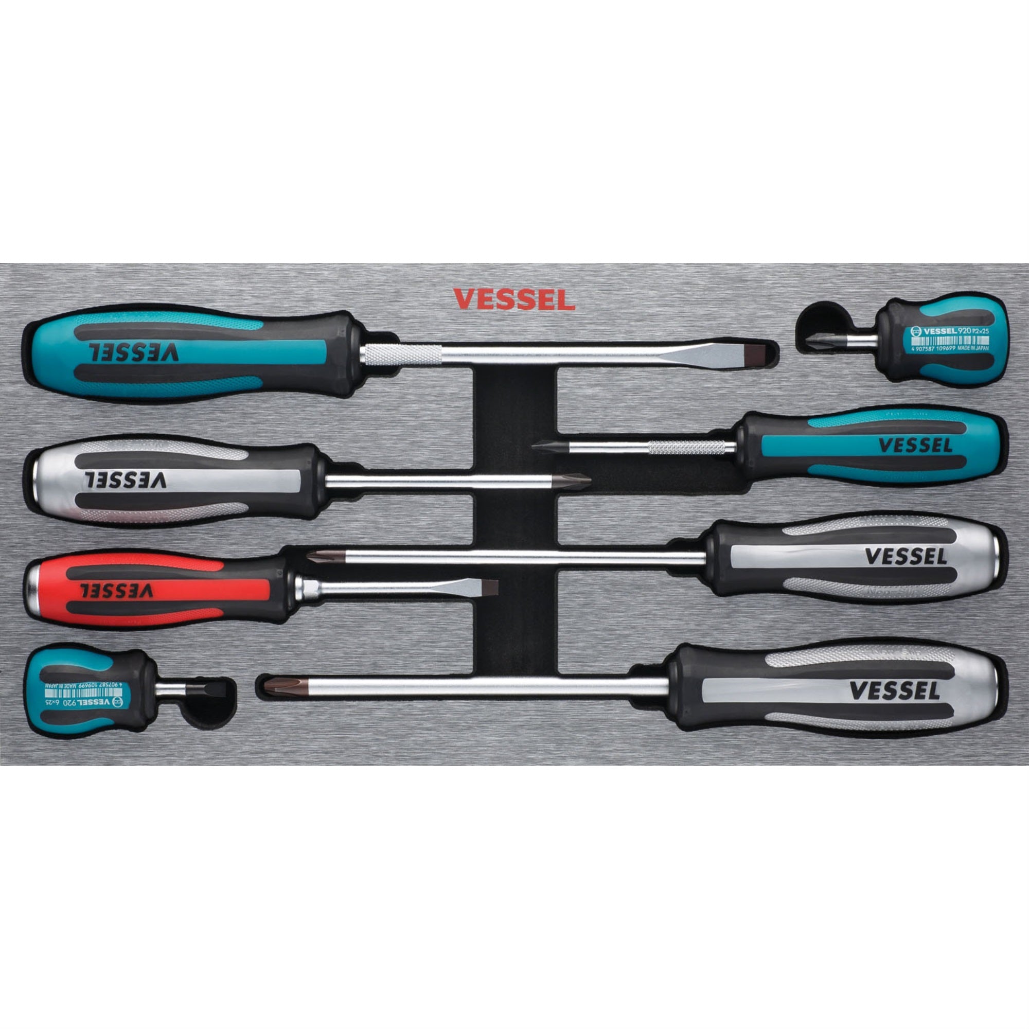 MEGADORA IMPACTA Assorted Screwdriver 8 PC. Set