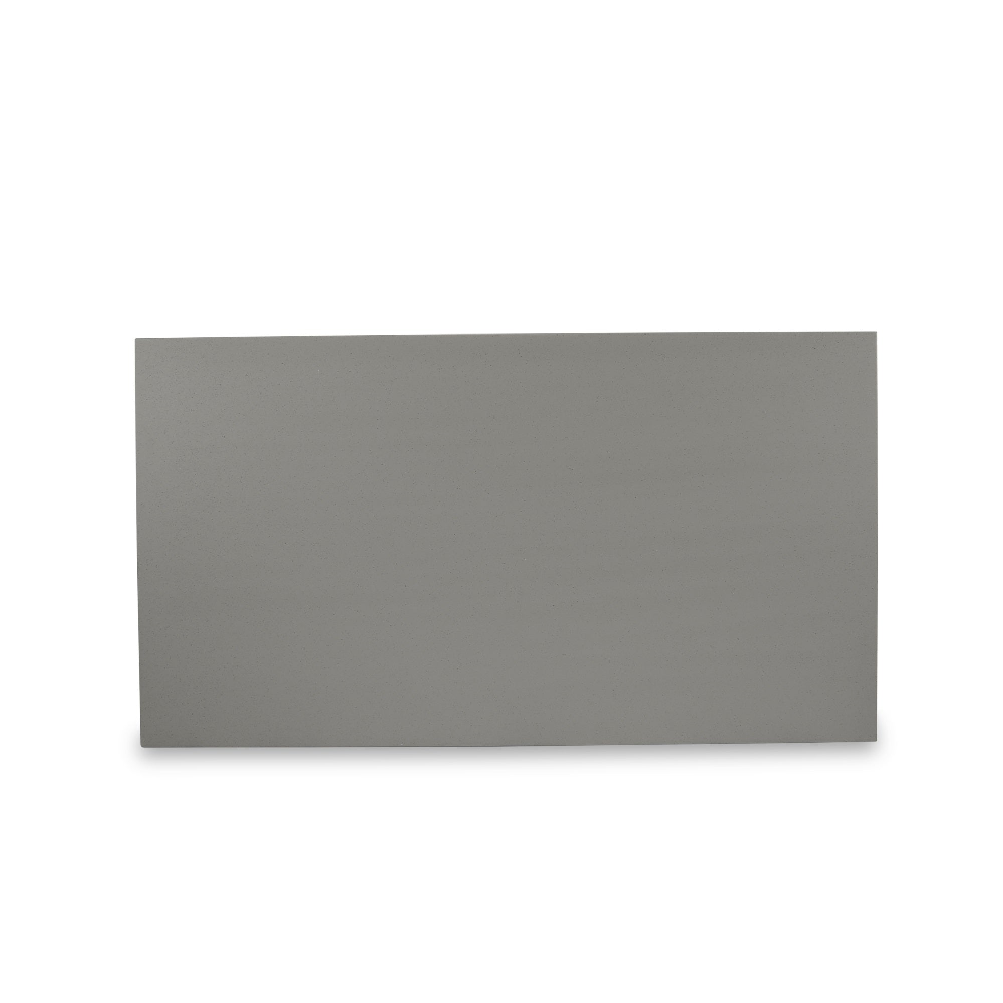 V-Style 40X72 In Dining Table With Wirebrushed Black Leg And Cement Top Finish
