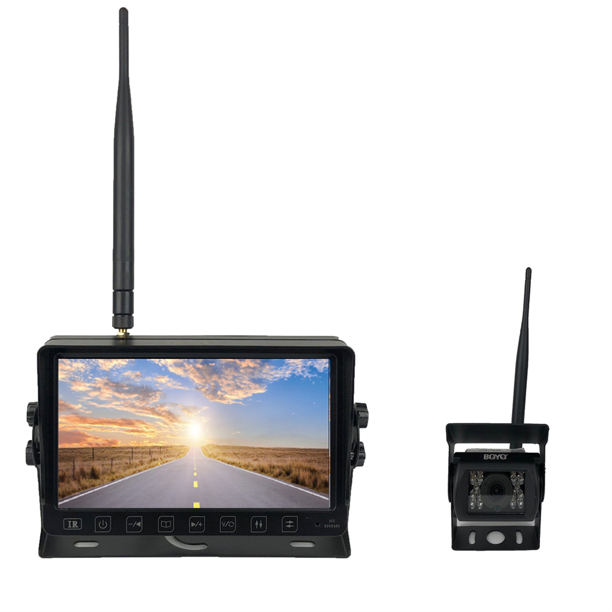 7In Digital Wireless Rearview System