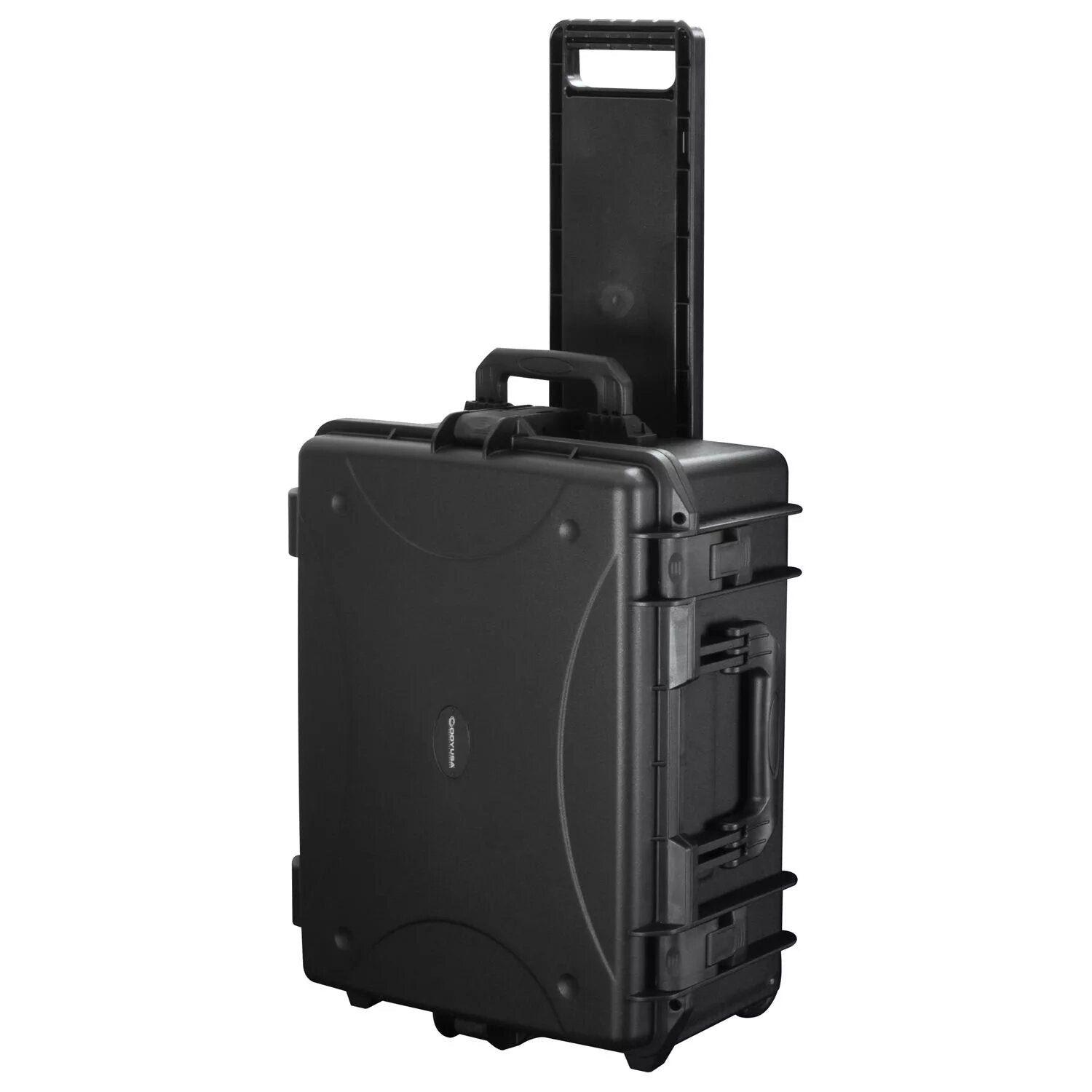 NEW WATERTIGHT & DUSTPROOF CASE WITH PULLOUT HANDLE AND WHEELS INTERIOR DIMS.: 17″ x 7″ x 14″