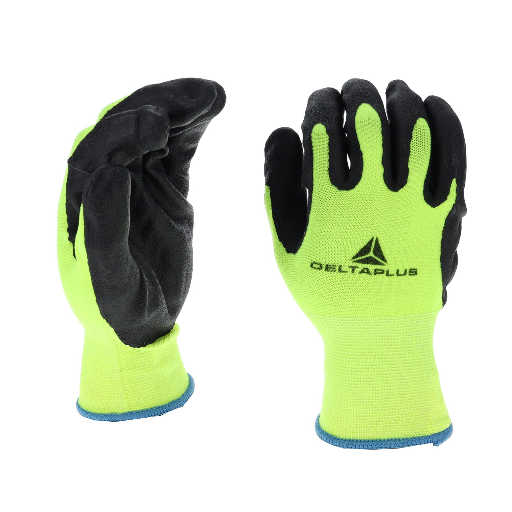 Polyester Spandex Knit Gloves Xl