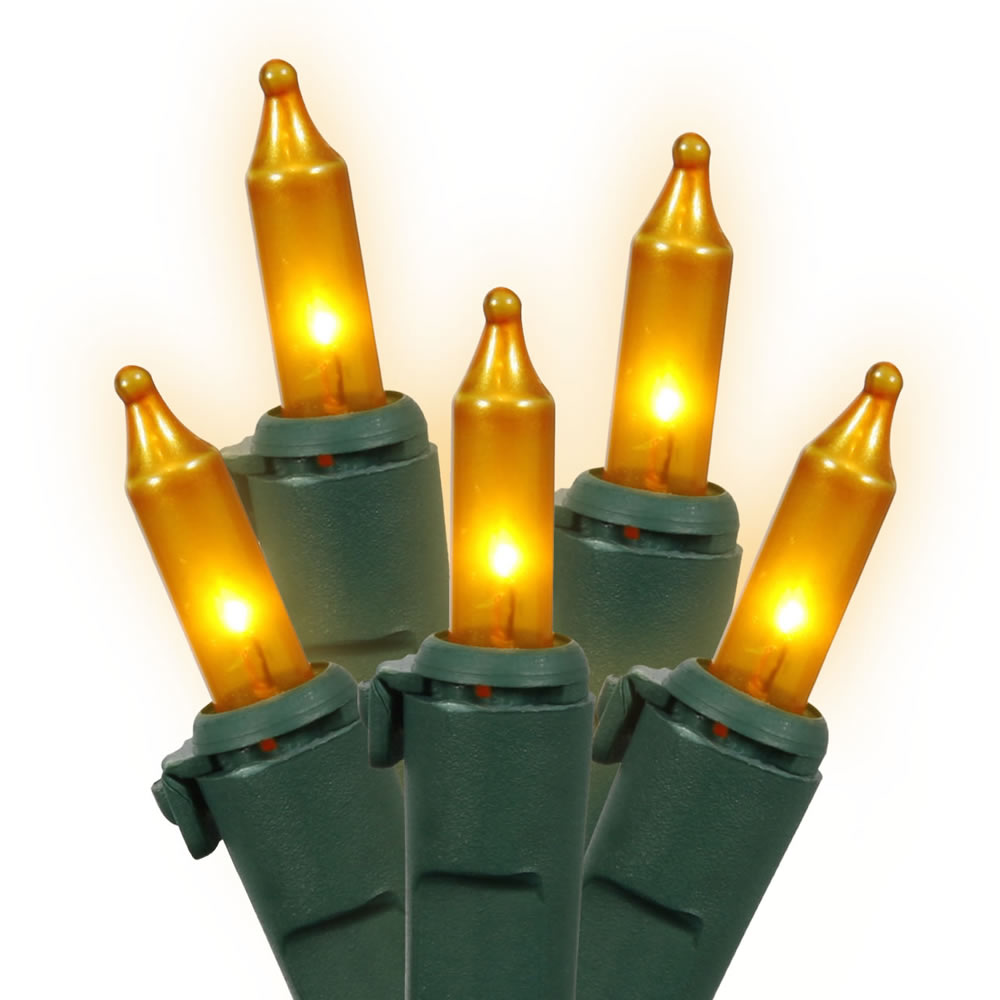 Vickerman 100Lt Gold/GW Ec Lock Set 4″Sp 33'L - W4G1007